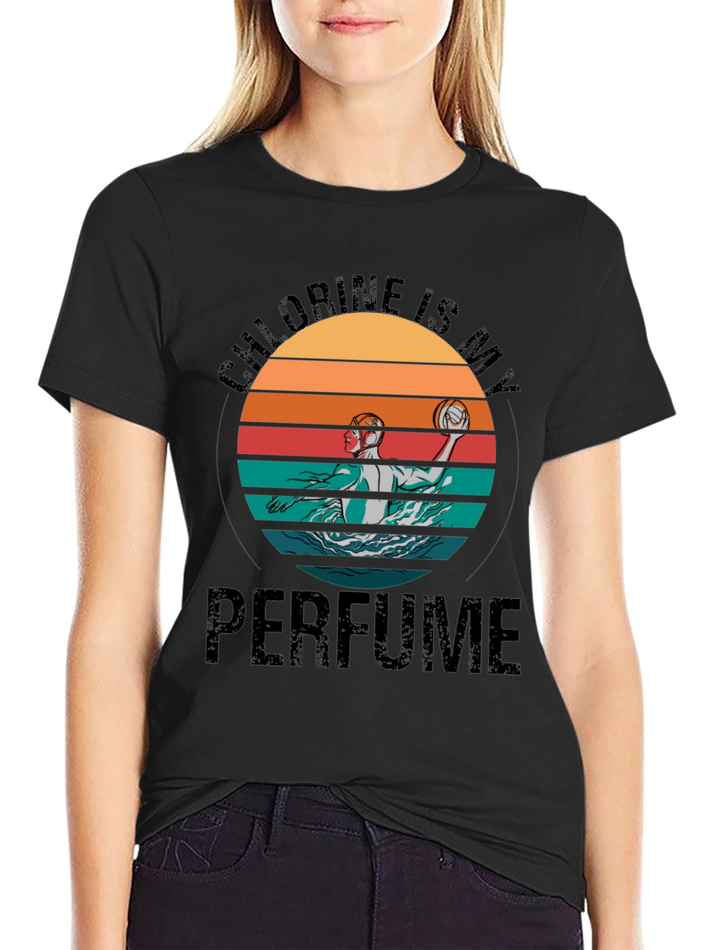 Chlorine Is My Perfume Water Polo T-Shirt