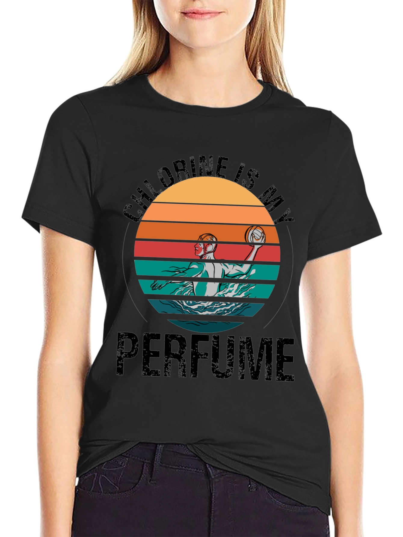 Chlorine Is My Perfume Water Polo T-Shirt
