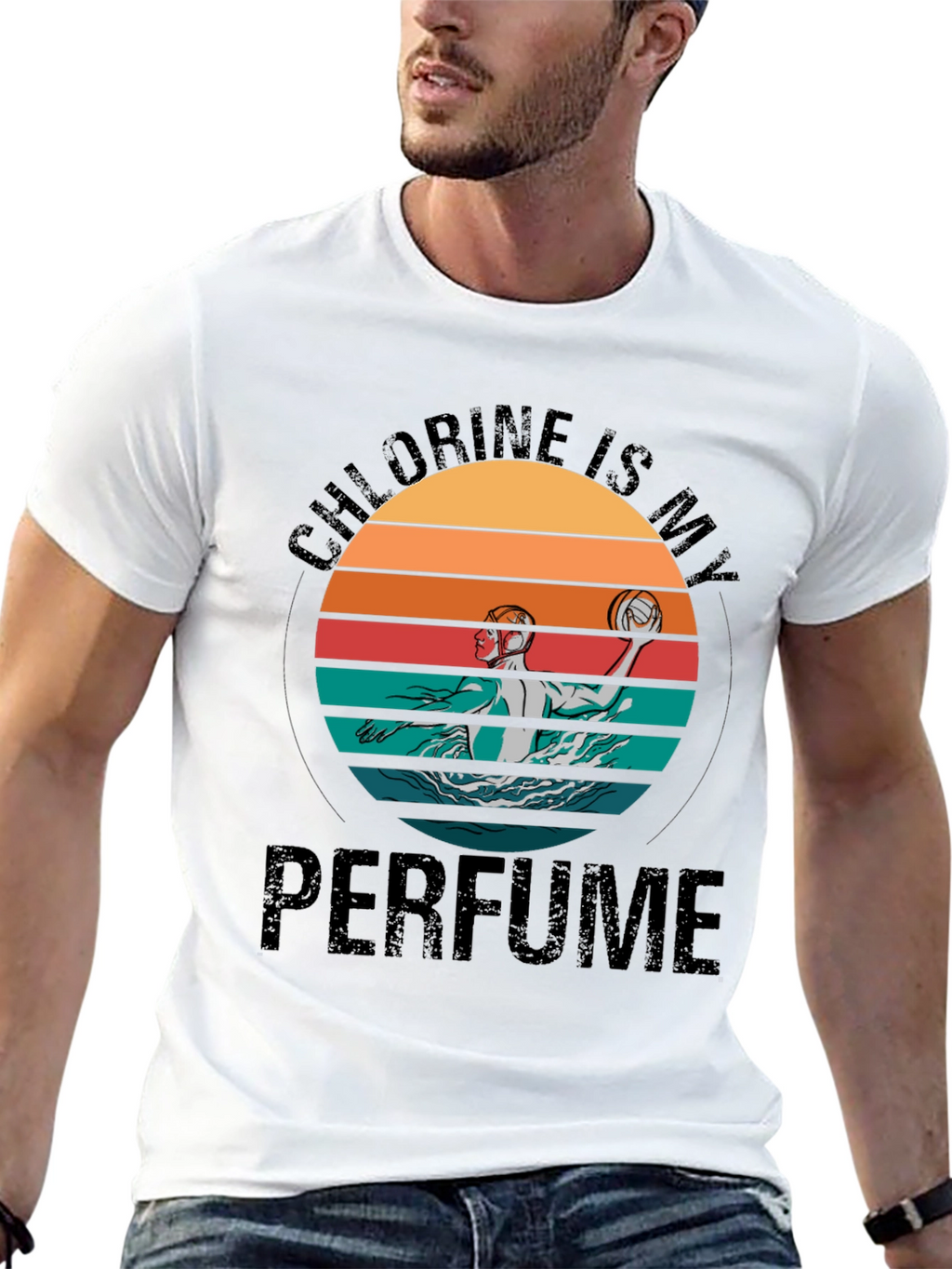 Chlorine Is My Perfume Water Polo T-Shirt