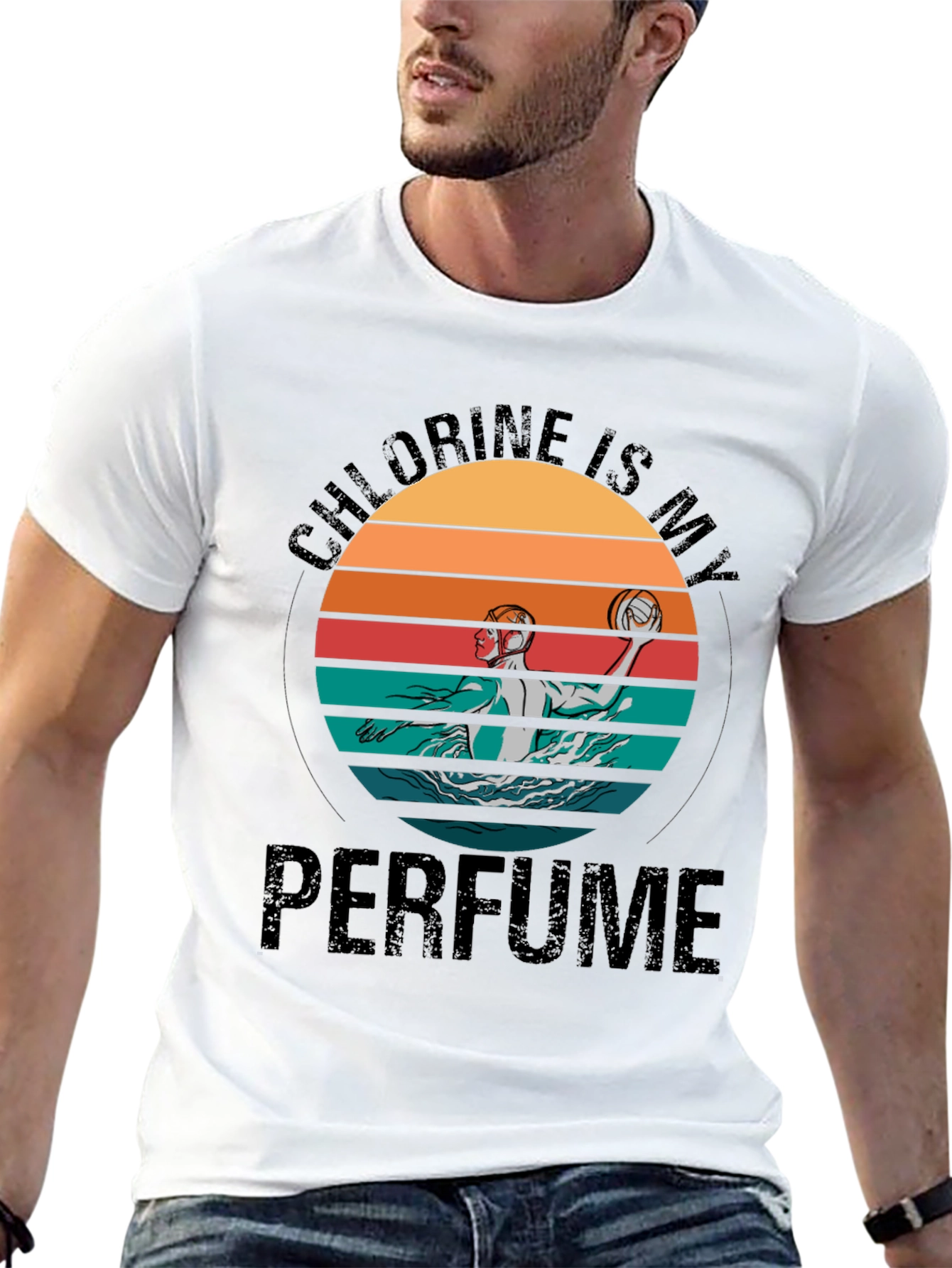 Chlorine Is My Perfume Water Polo T-Shirt