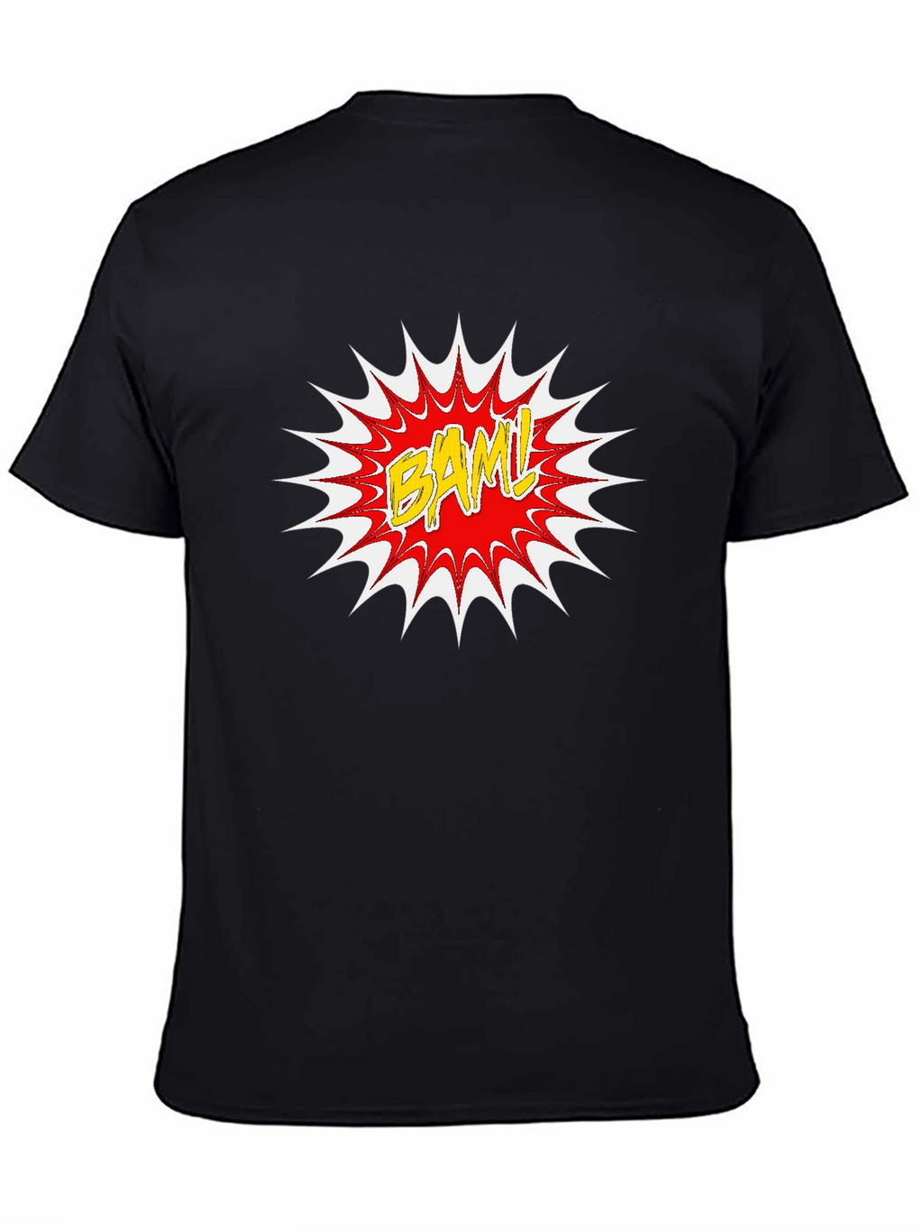 BAML! Graphic Print Black T-Shirt