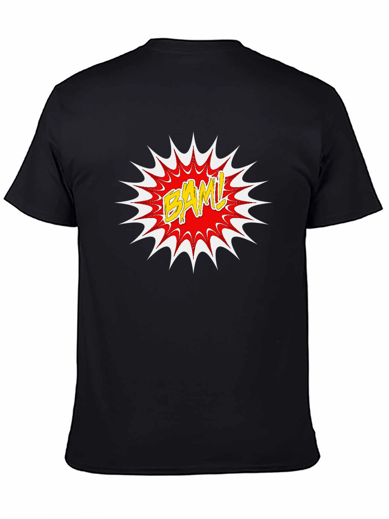 BAML! Graphic Print Black T-Shirt