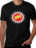 BAML! Graphic Print Black T-Shirt
