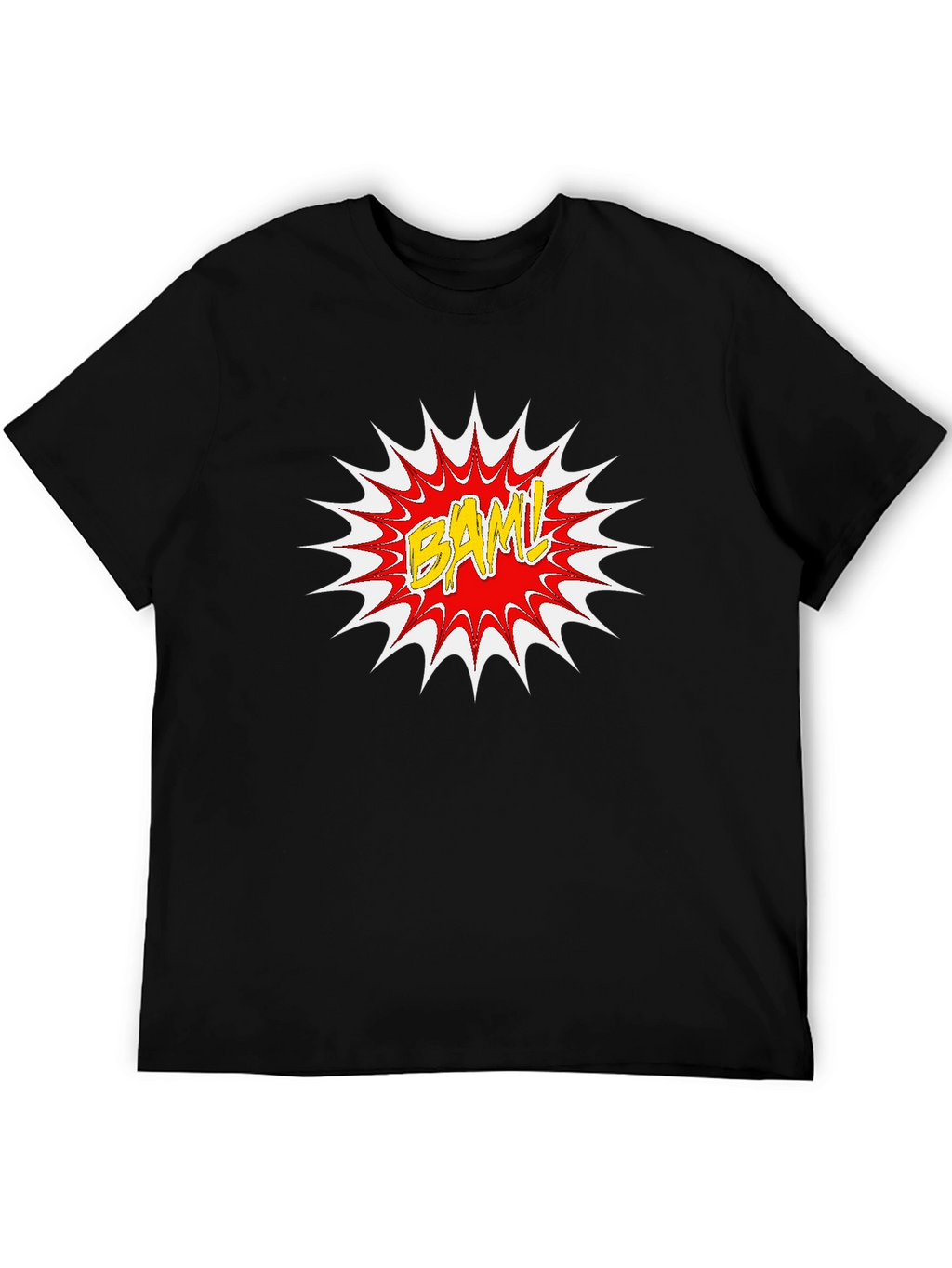 BAML! Graphic Print Black T-Shirt