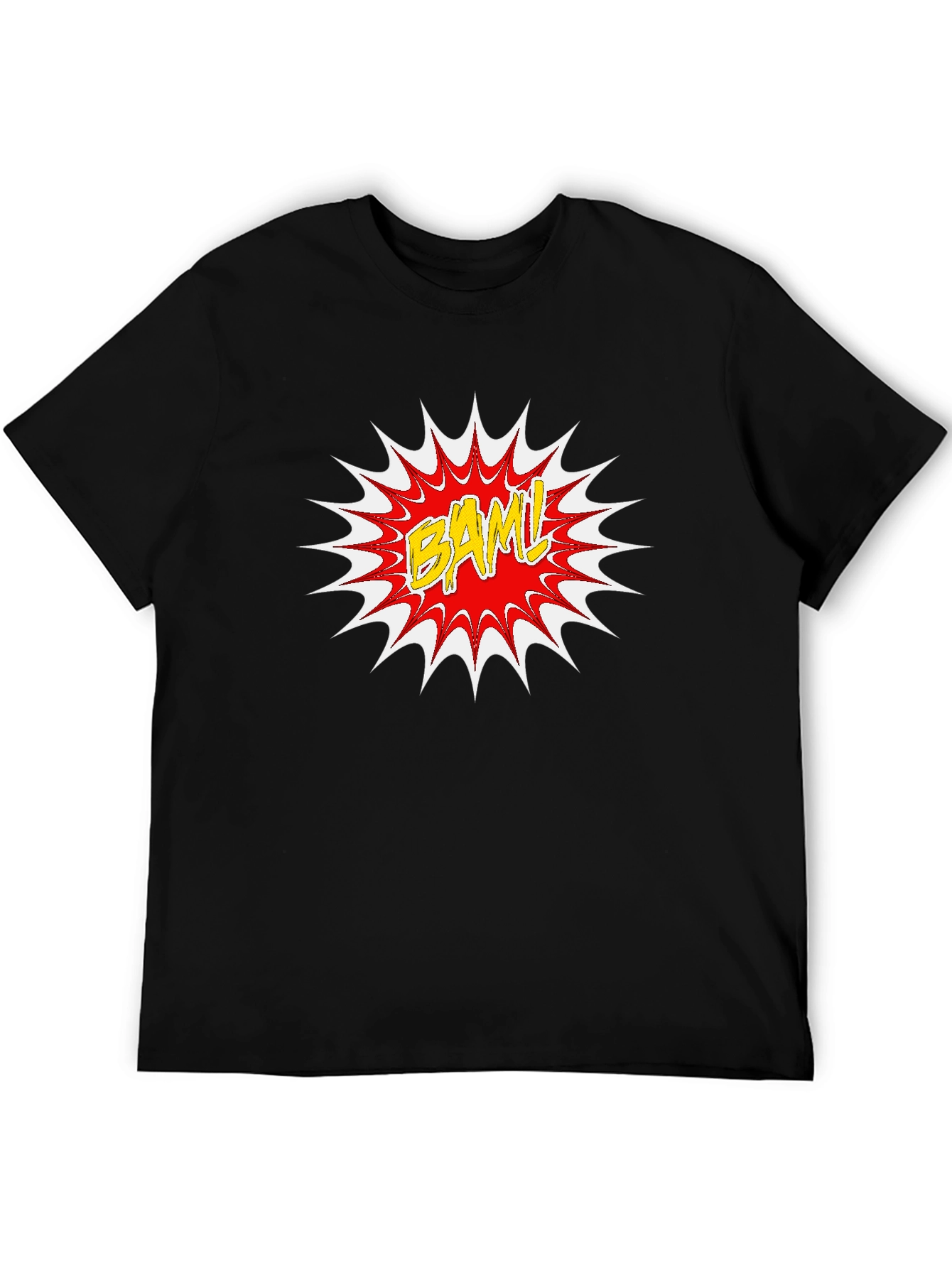 BAML! Graphic Print Black T-Shirt