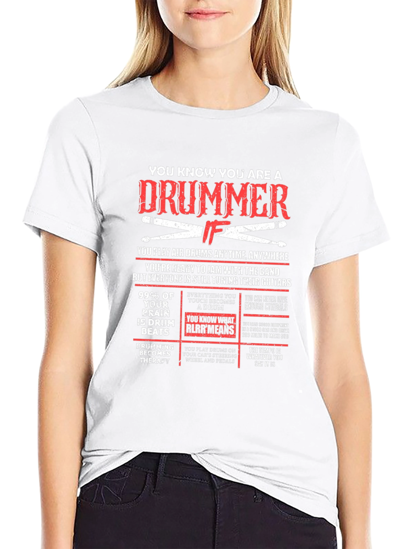 Drummer T-Shirt - Funny Musician Gift