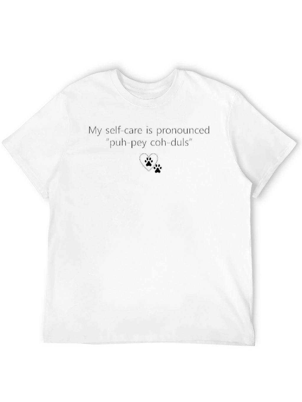 Self-Care Poodles Graphic Tee - Funny Dog Lover Shirt