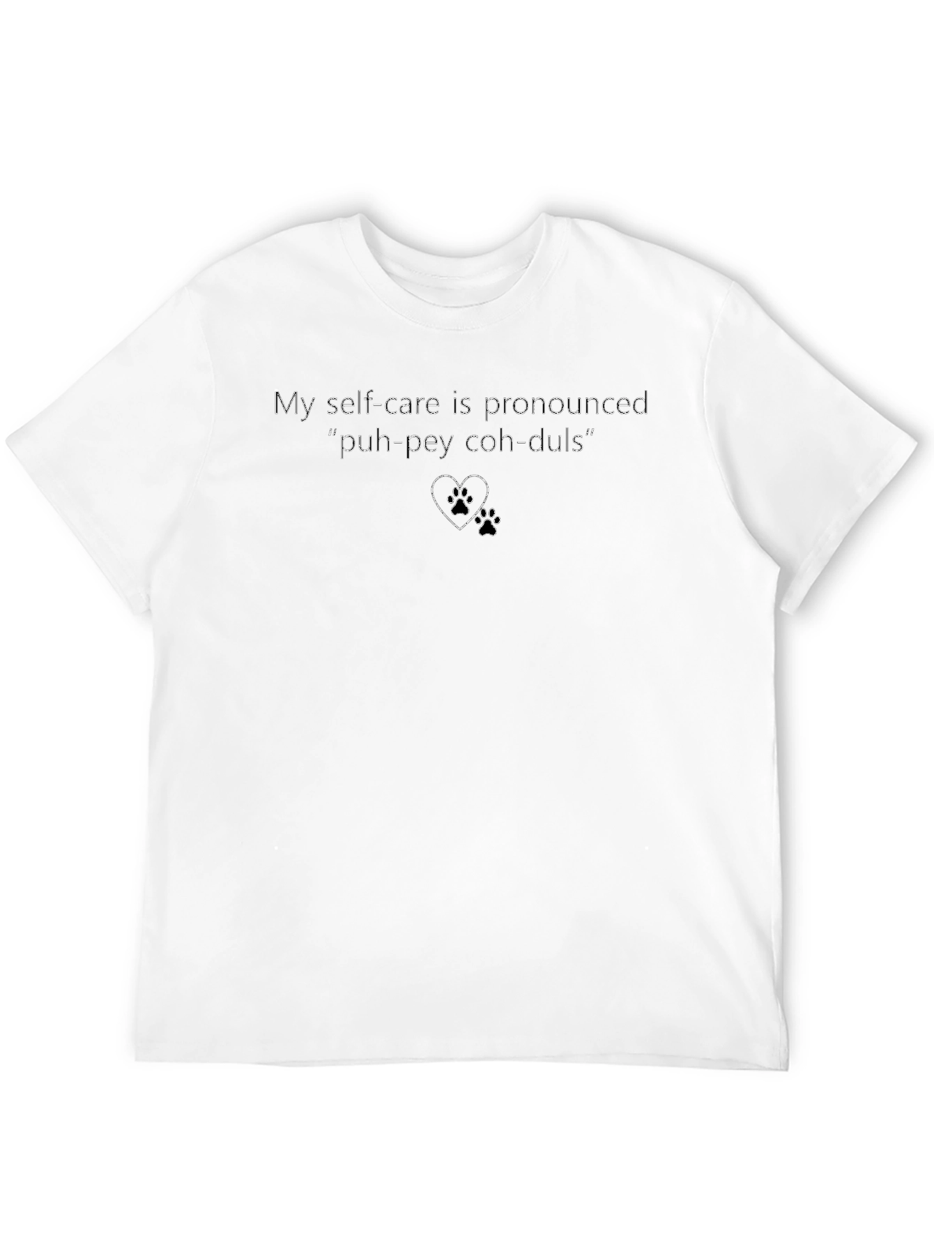Self-Care Poodles Graphic Tee - Funny Dog Lover Shirt