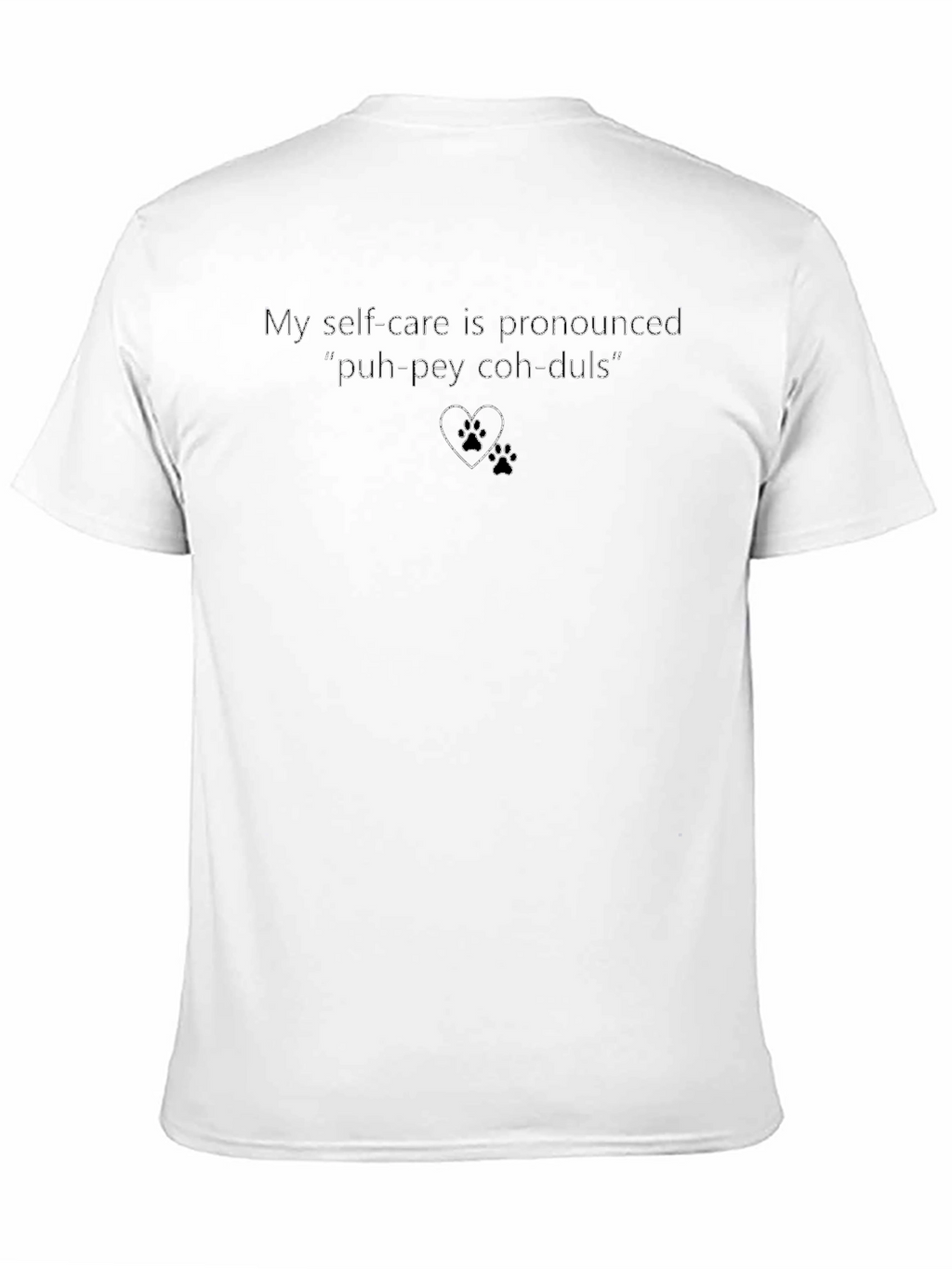 Self-Care Poodles Graphic Tee - Funny Dog Lover Shirt