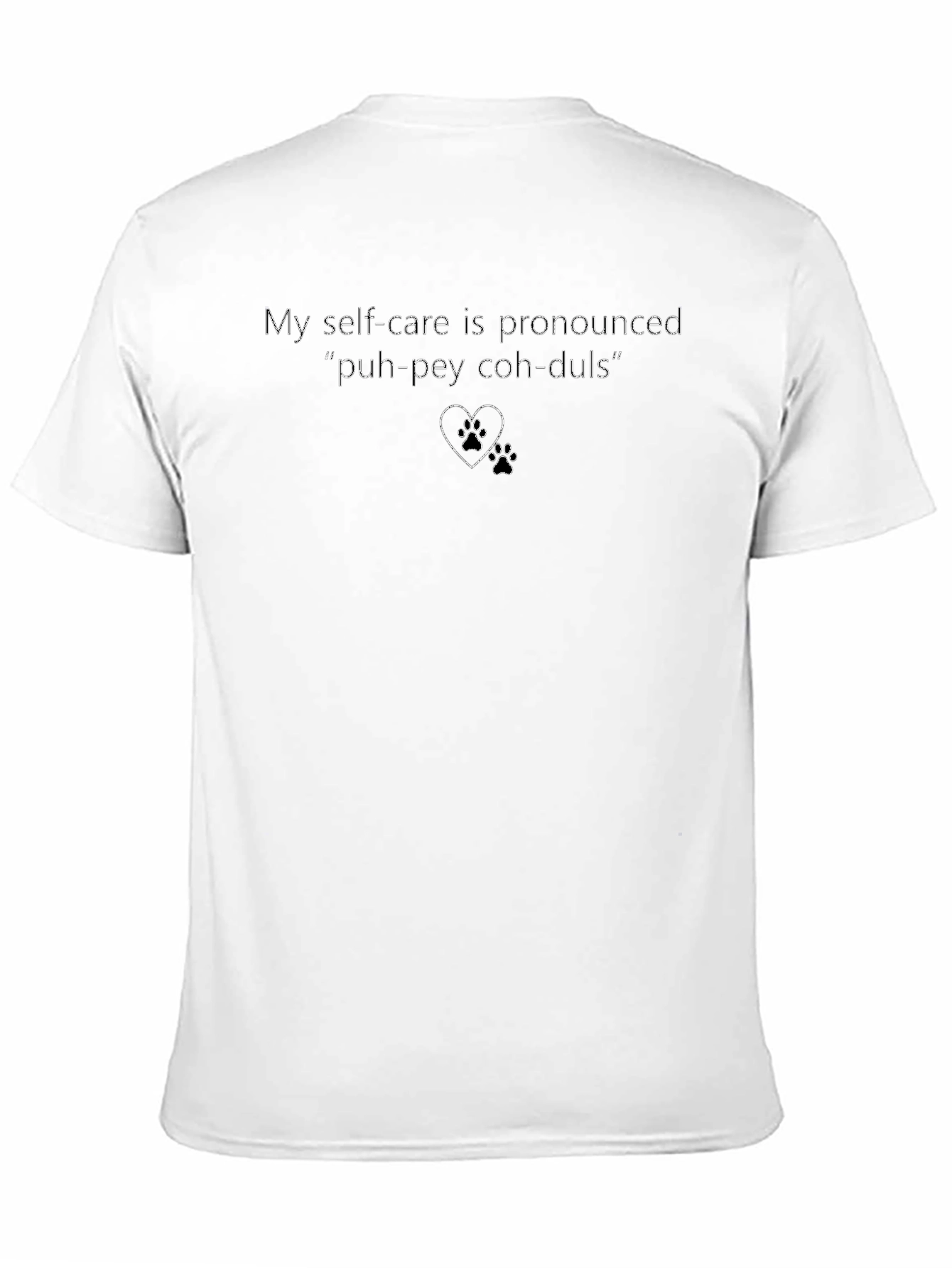 Self-Care Poodles Graphic Tee - Funny Dog Lover Shirt