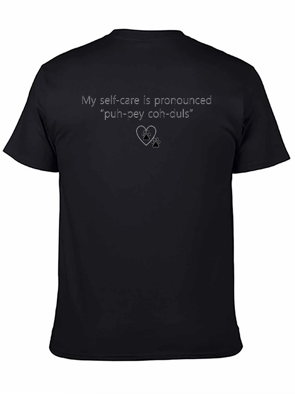 Self-Care Poodles Graphic Tee - Funny Dog Lover Shirt