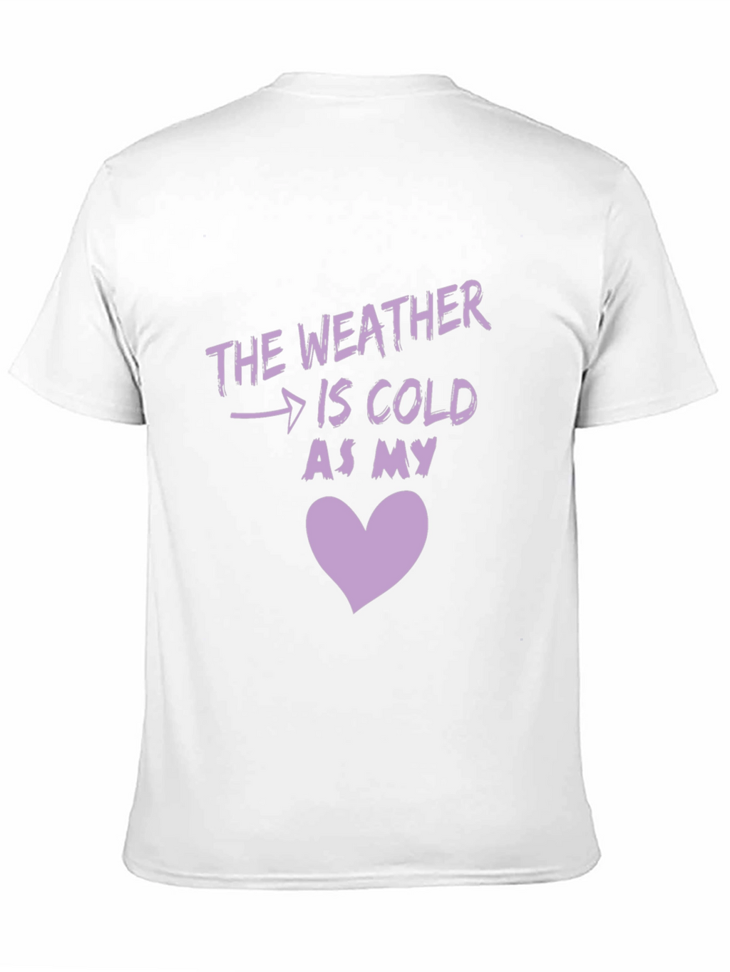 Cold Heart Graphic Tee - Mens Fashion