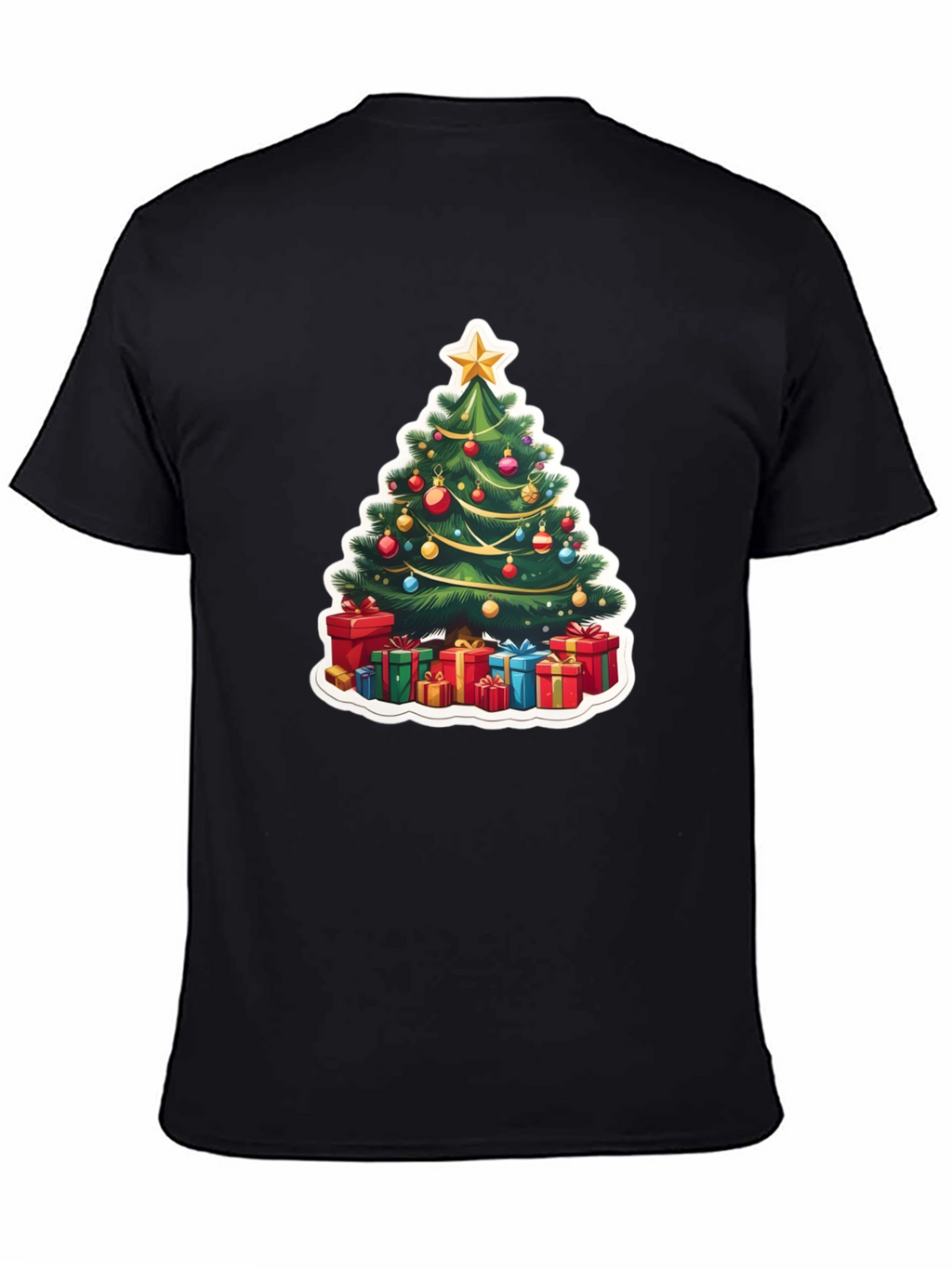 Festive Christmas Tree T-Shirt - Holiday Style