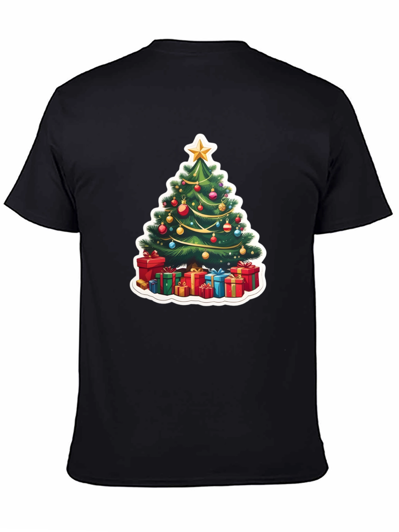 Festive Christmas Tree T-Shirt - Holiday Style