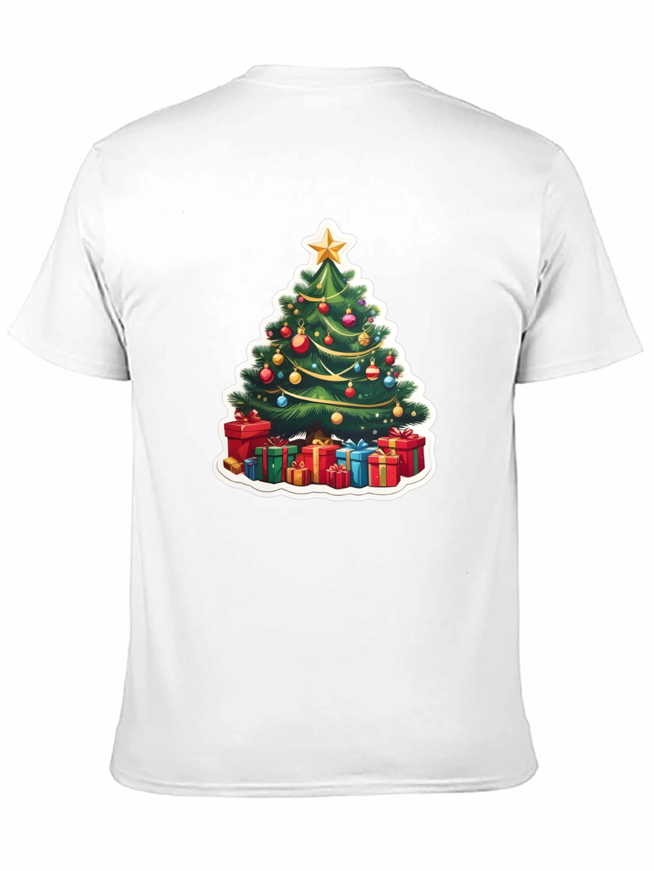 Festive Christmas Tree T-Shirt - Holiday Style