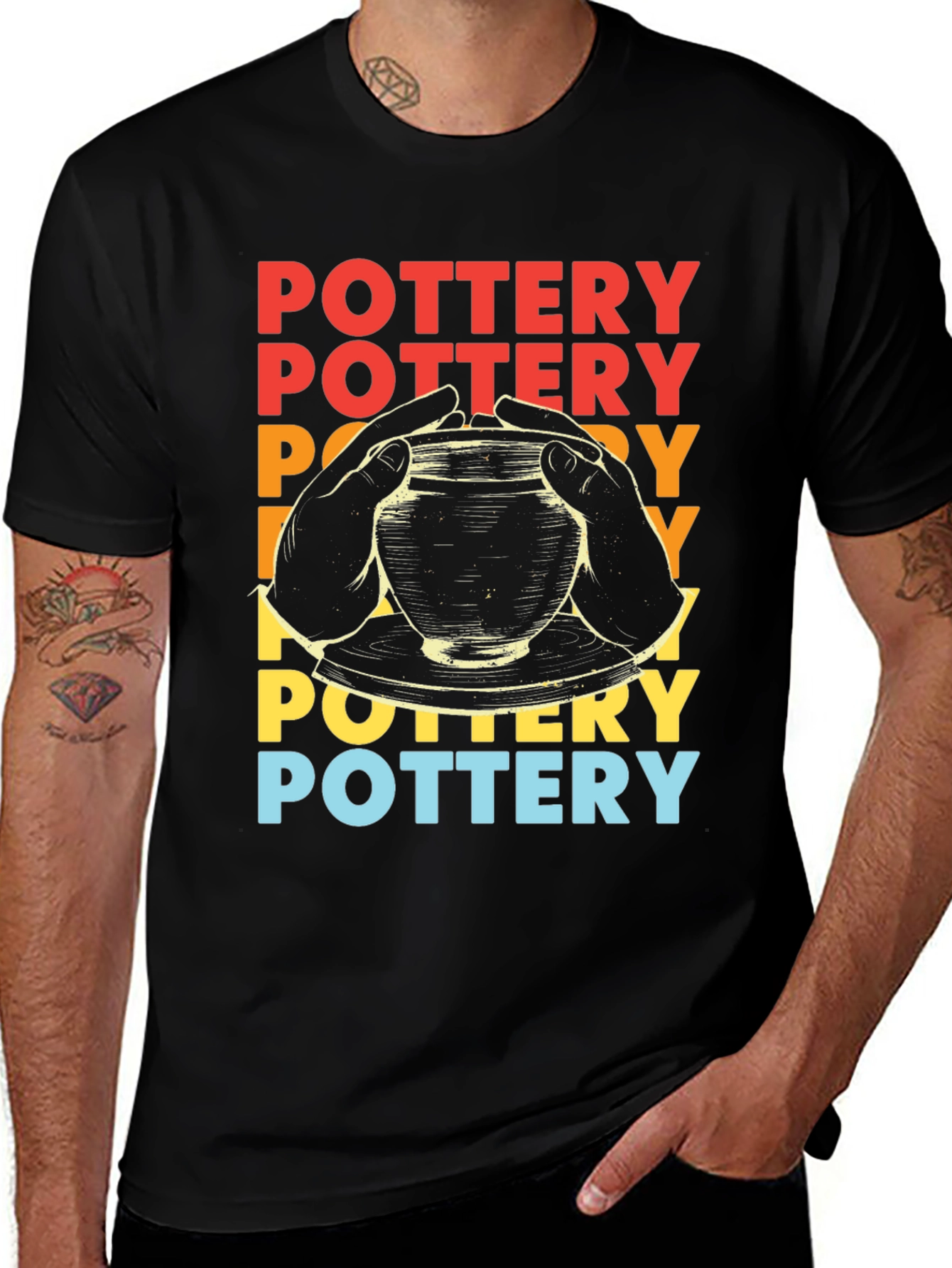 Pottery T-Shirt - Unique Design