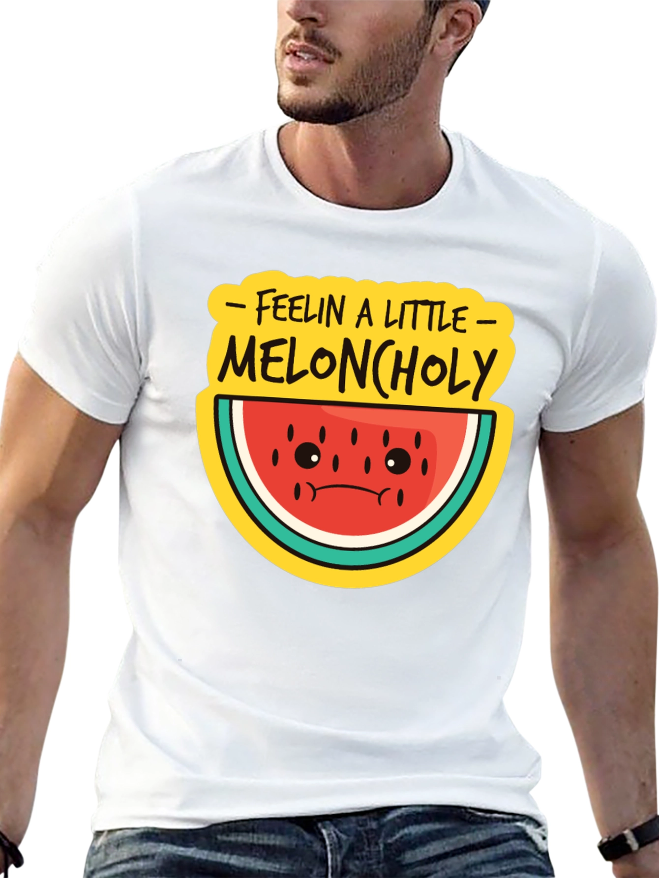 Meloncholy T-Shirt - Feelin a Little Sad