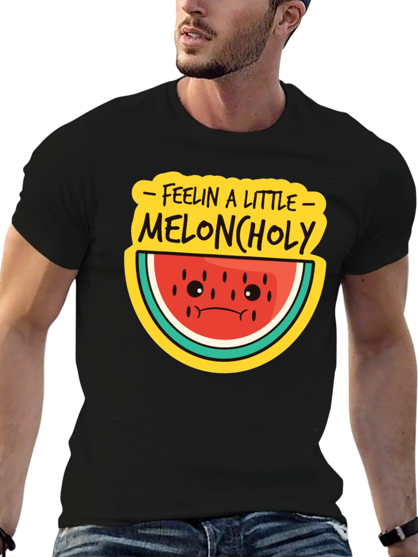 Meloncholy T-Shirt - Feelin a Little Sad