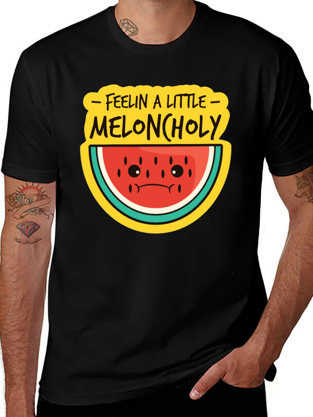 Meloncholy T-Shirt - Feelin a Little Sad
