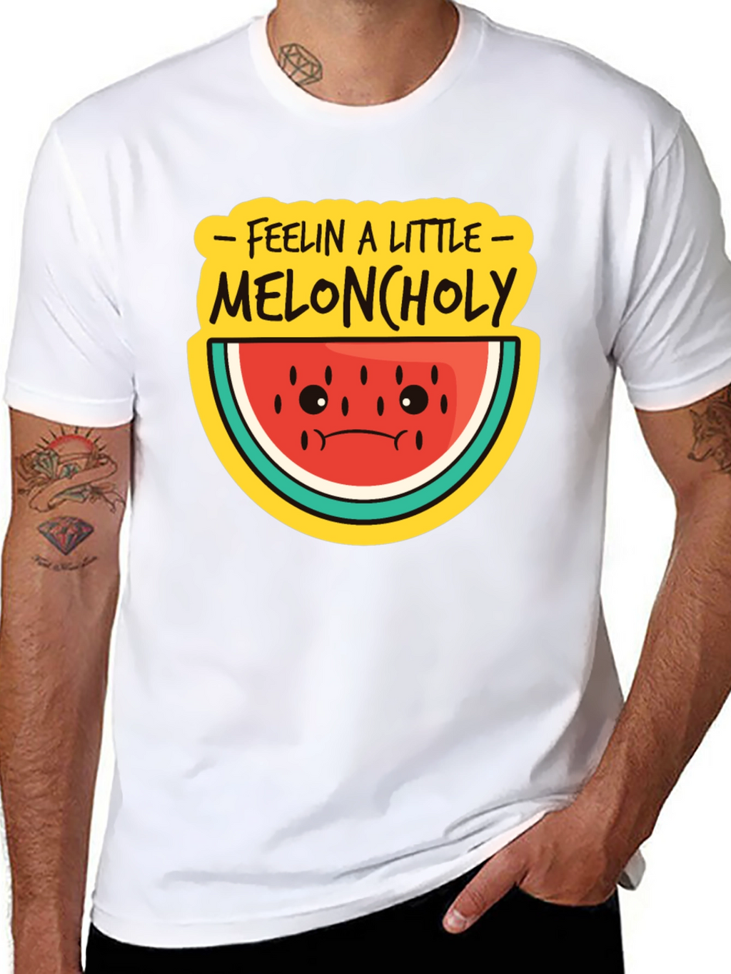 Meloncholy T-Shirt - Feelin a Little Sad