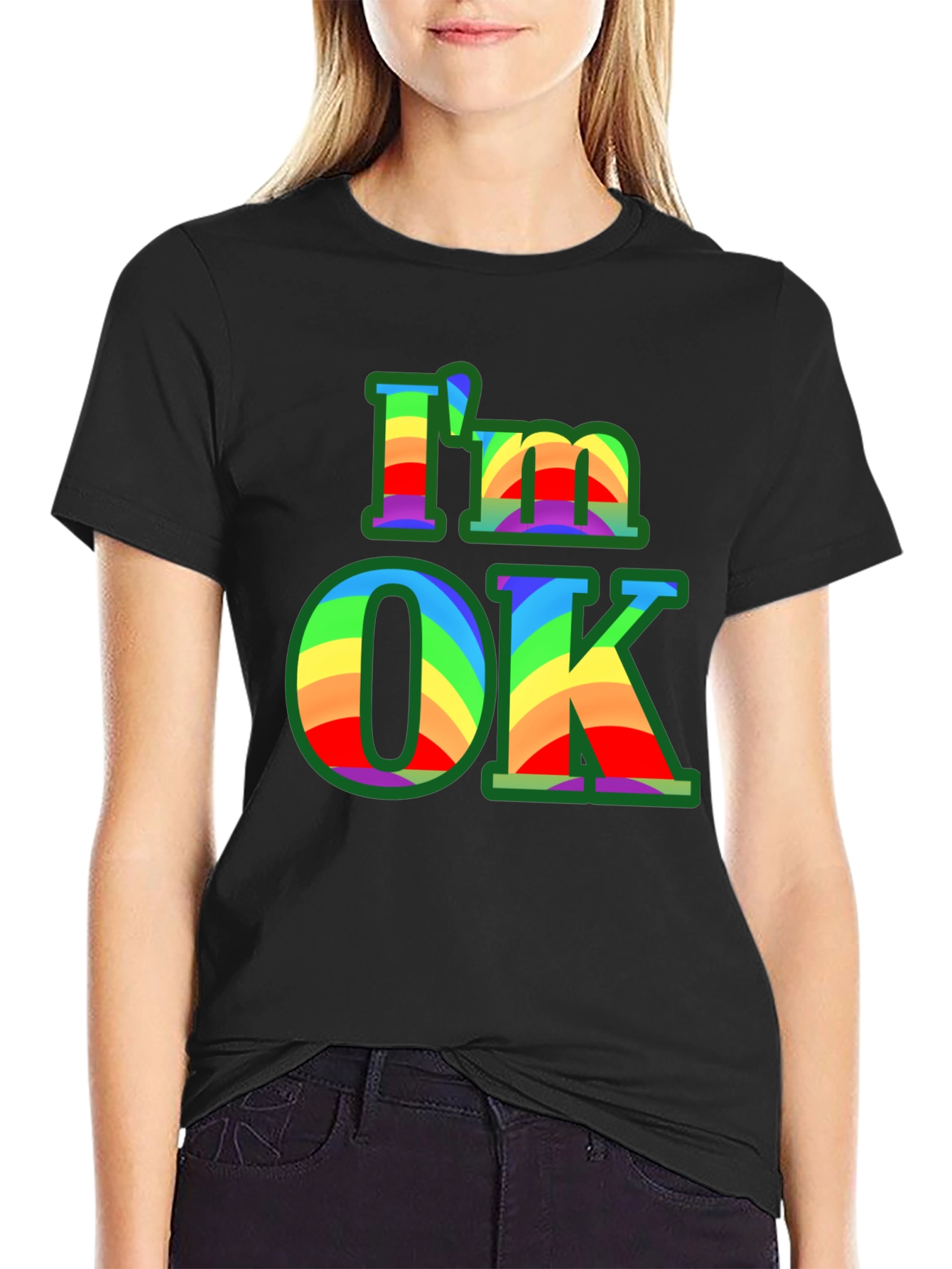 Im OK Rainbow T-Shirt