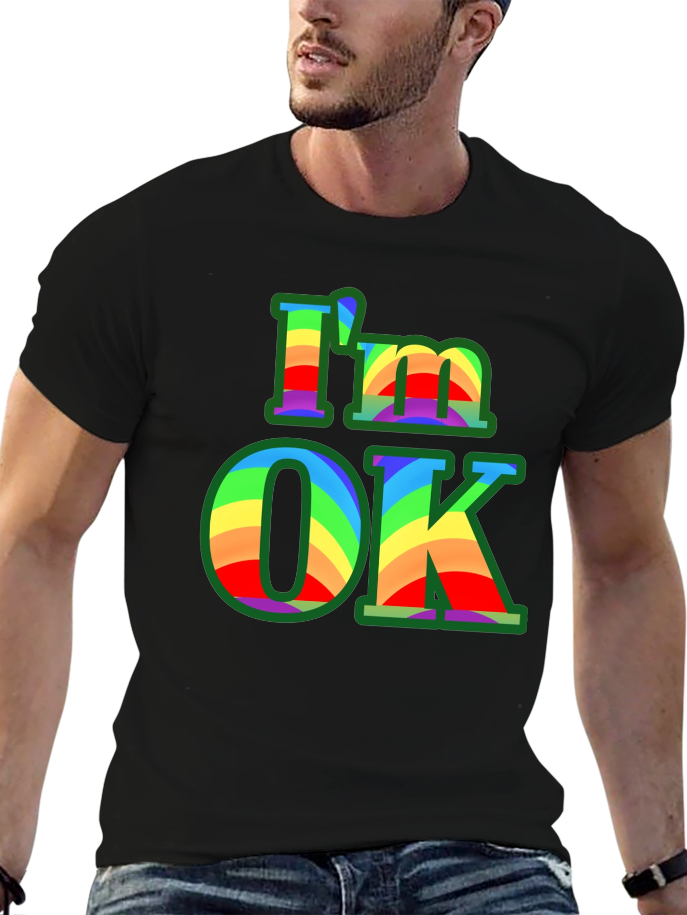 Im OK Rainbow T-Shirt