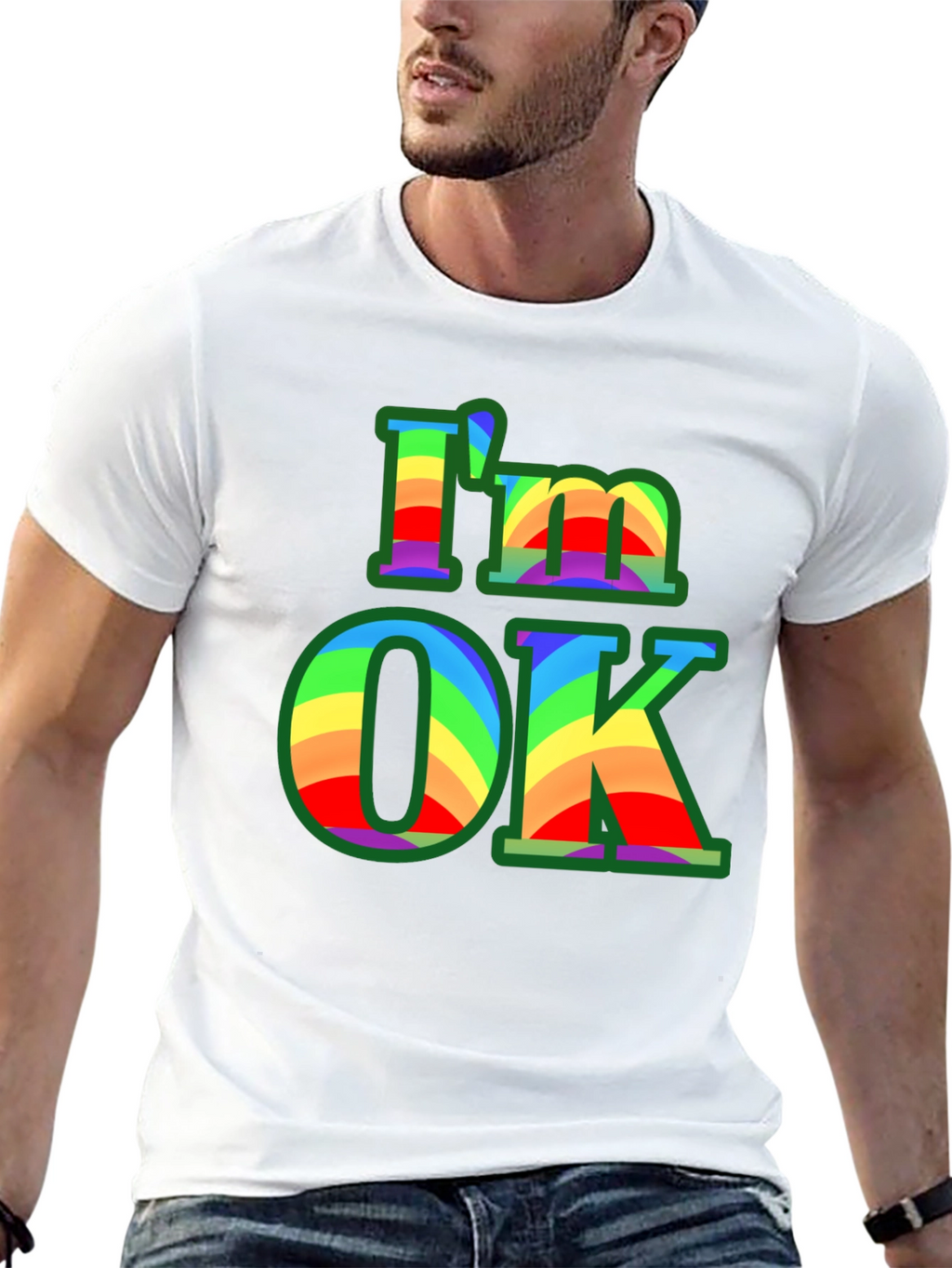 Im OK Rainbow T-Shirt
