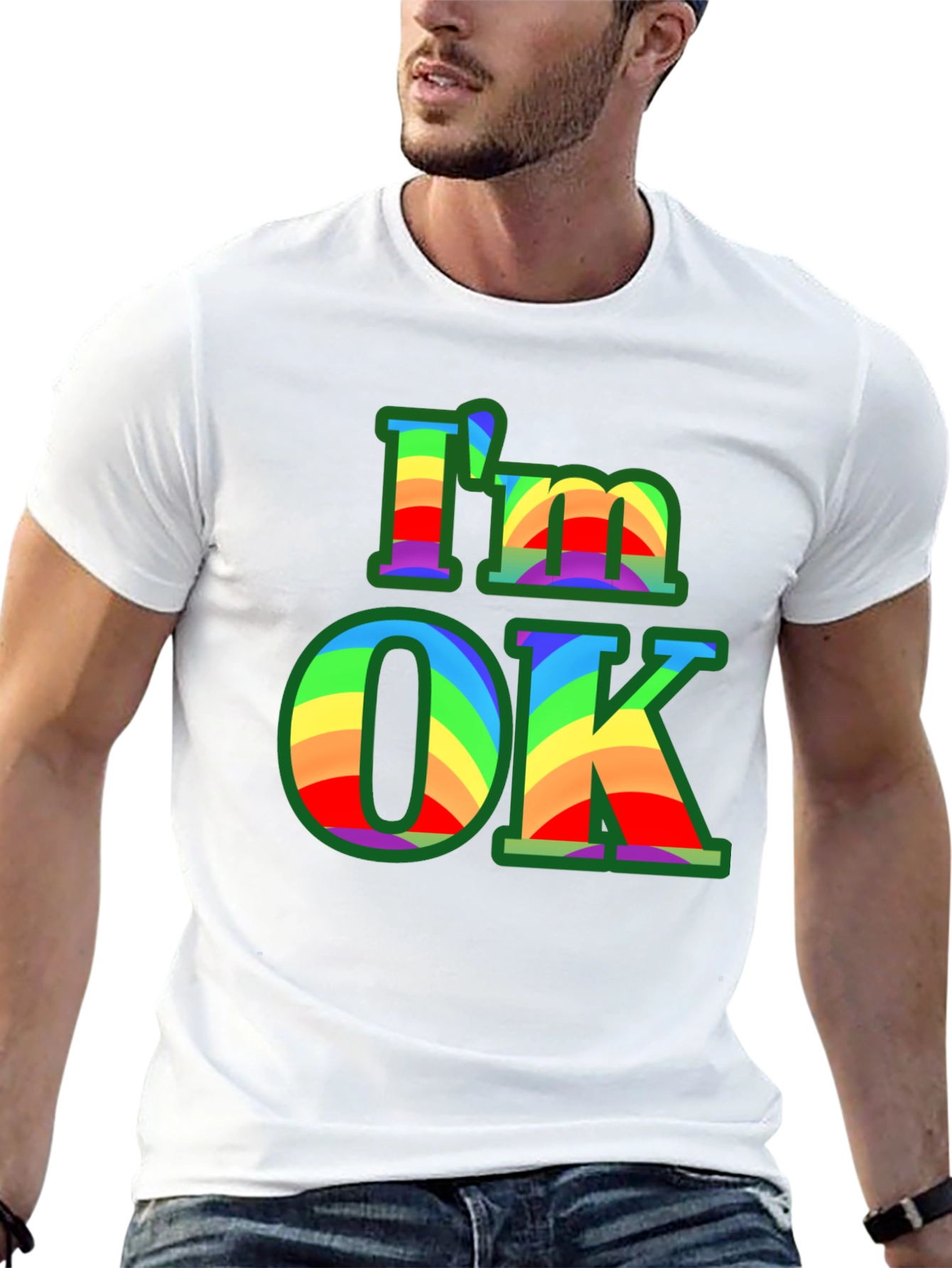 Im OK Rainbow T-Shirt