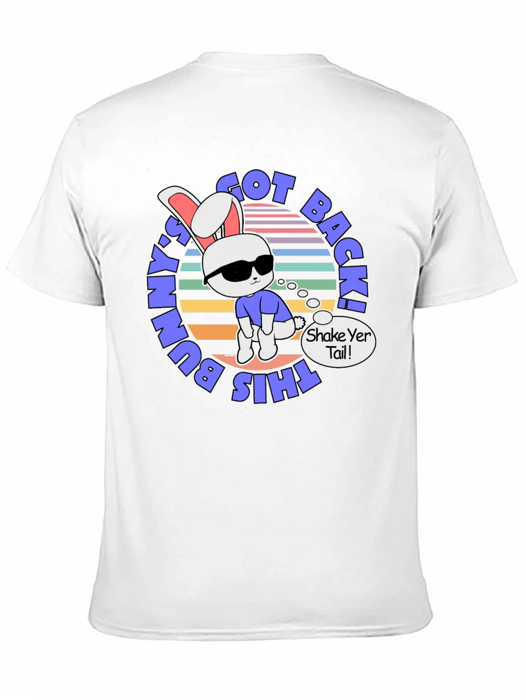 Cool Bunny Back! Graphic Tee