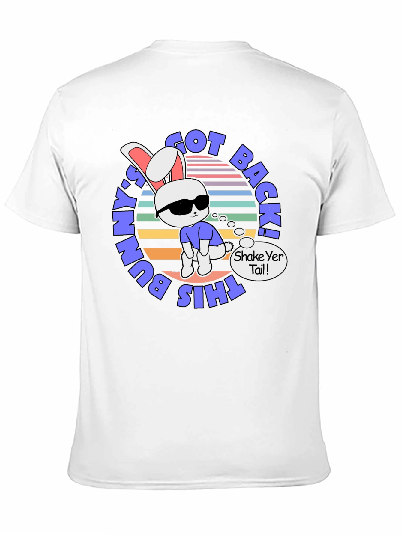 Cool Bunny Back! Graphic Tee