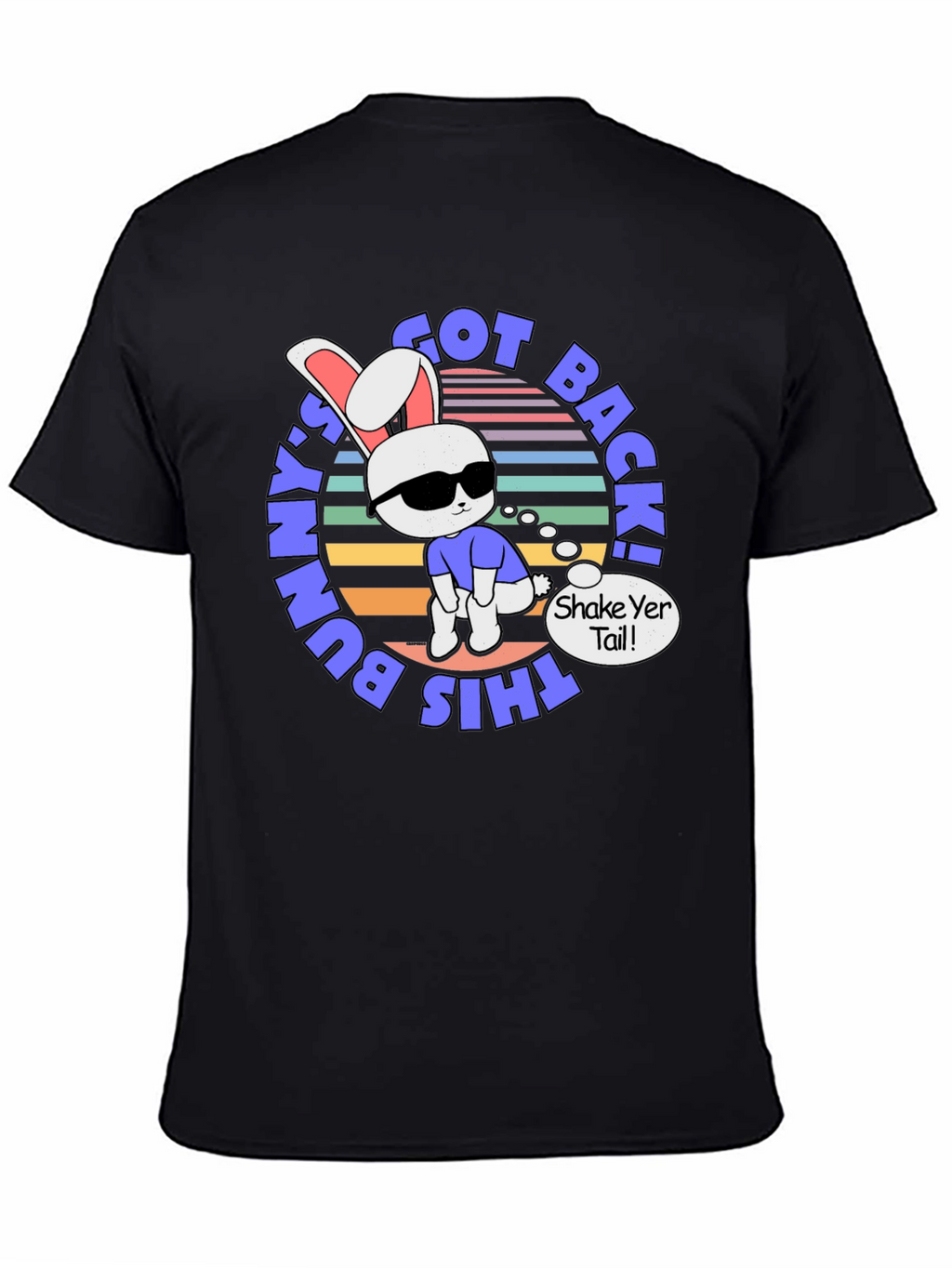 Cool Bunny Back! Graphic Tee