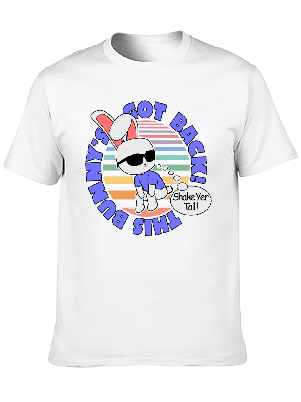 Cool Bunny Back! Graphic Tee