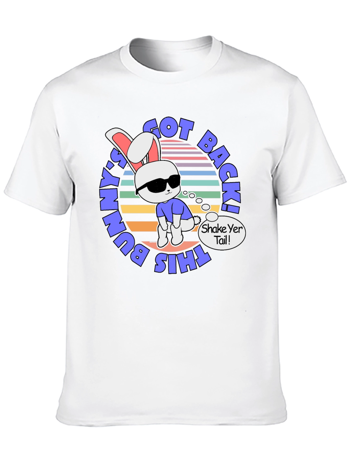 Cool Bunny Back! Graphic Tee