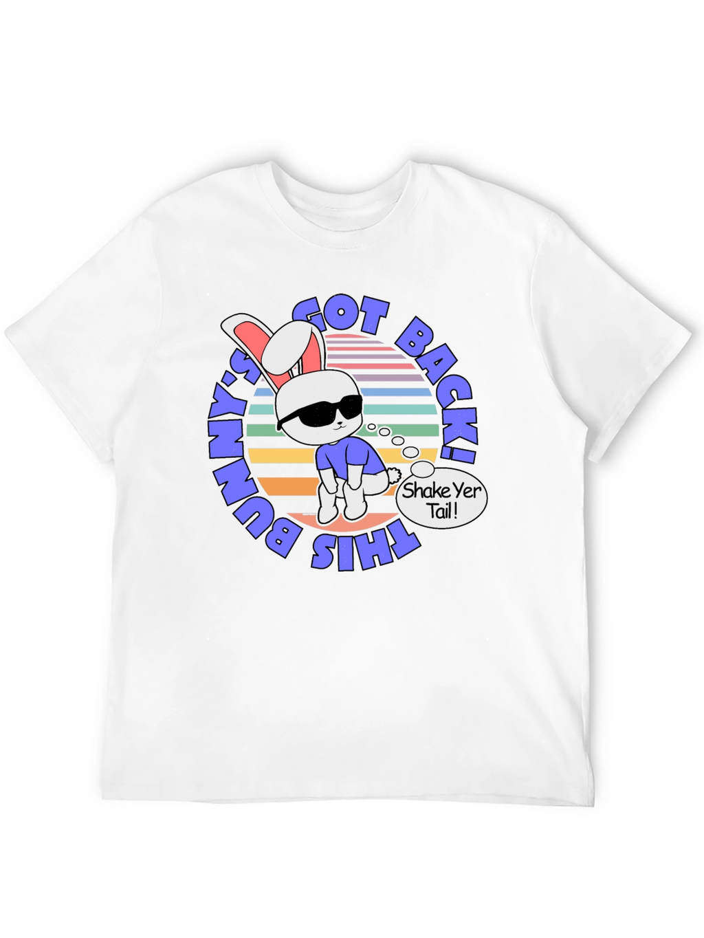 Cool Bunny Back! Graphic Tee