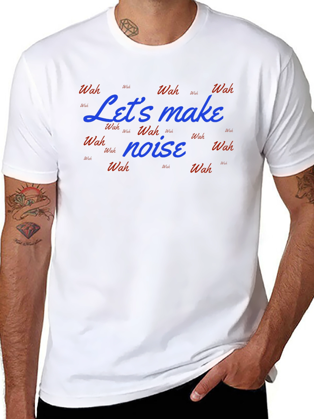Lets Make Noise T-Shirt - Fun & Stylish