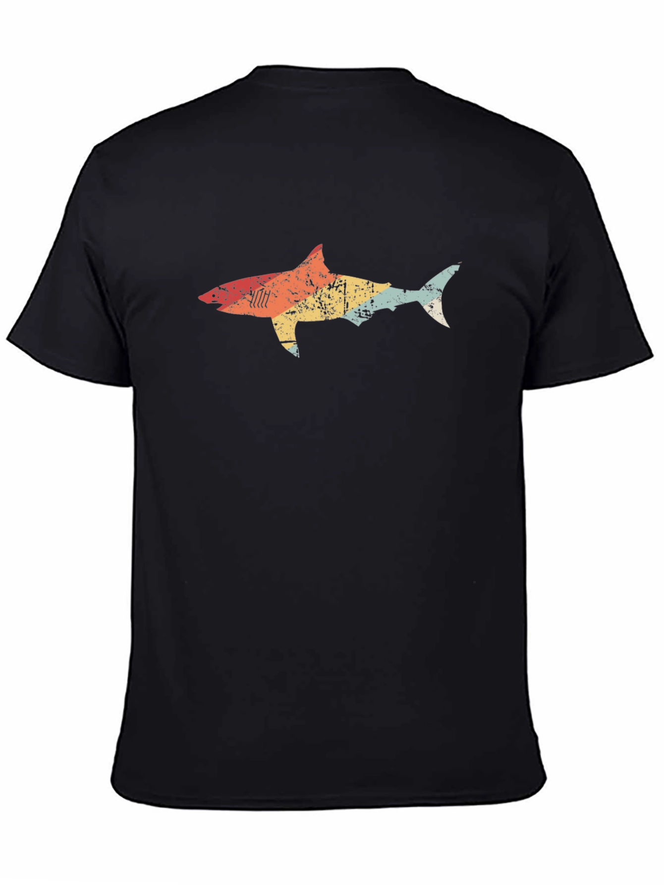 Vintage Shark Graphic Tee - Retro Style