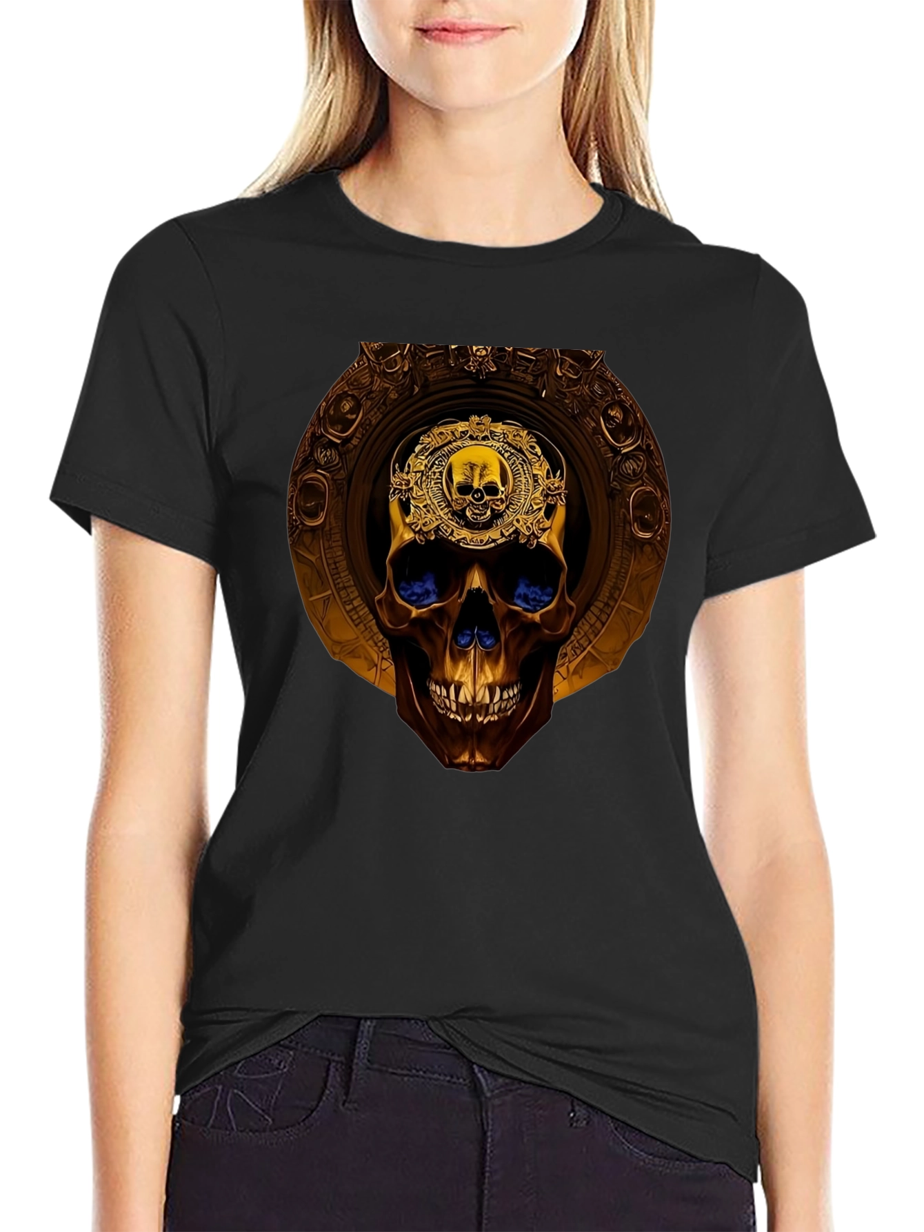 Skull Graphic Tee - Unique Design