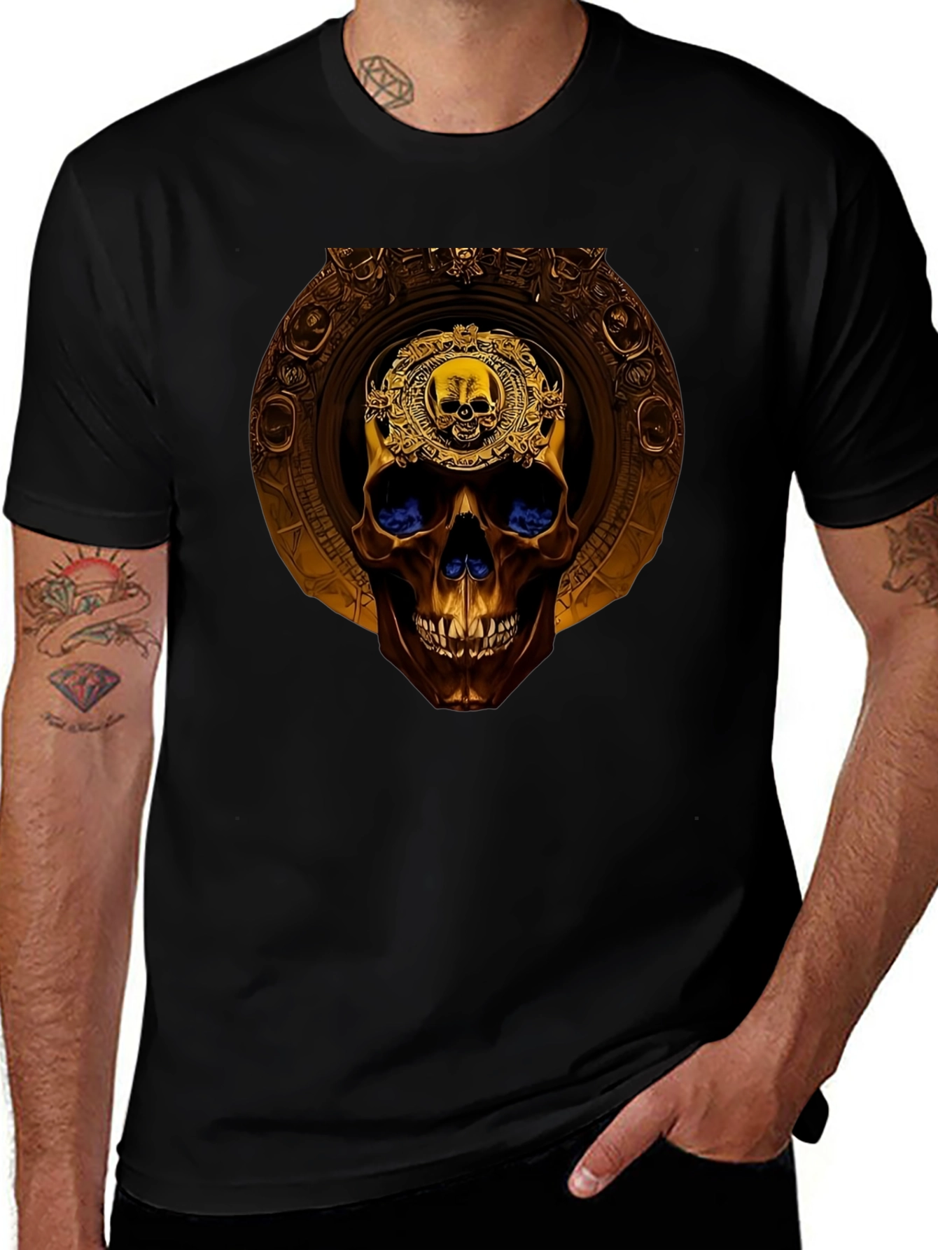 Skull Graphic Tee - Unique Design