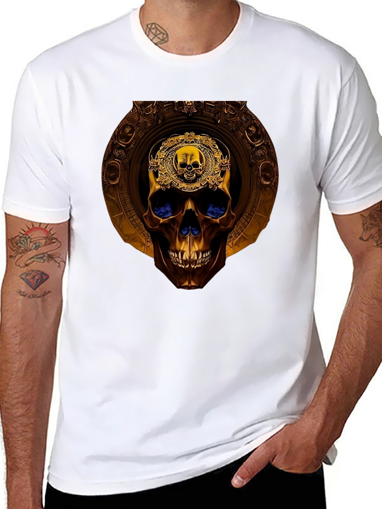 Skull Graphic Tee - Unique Design