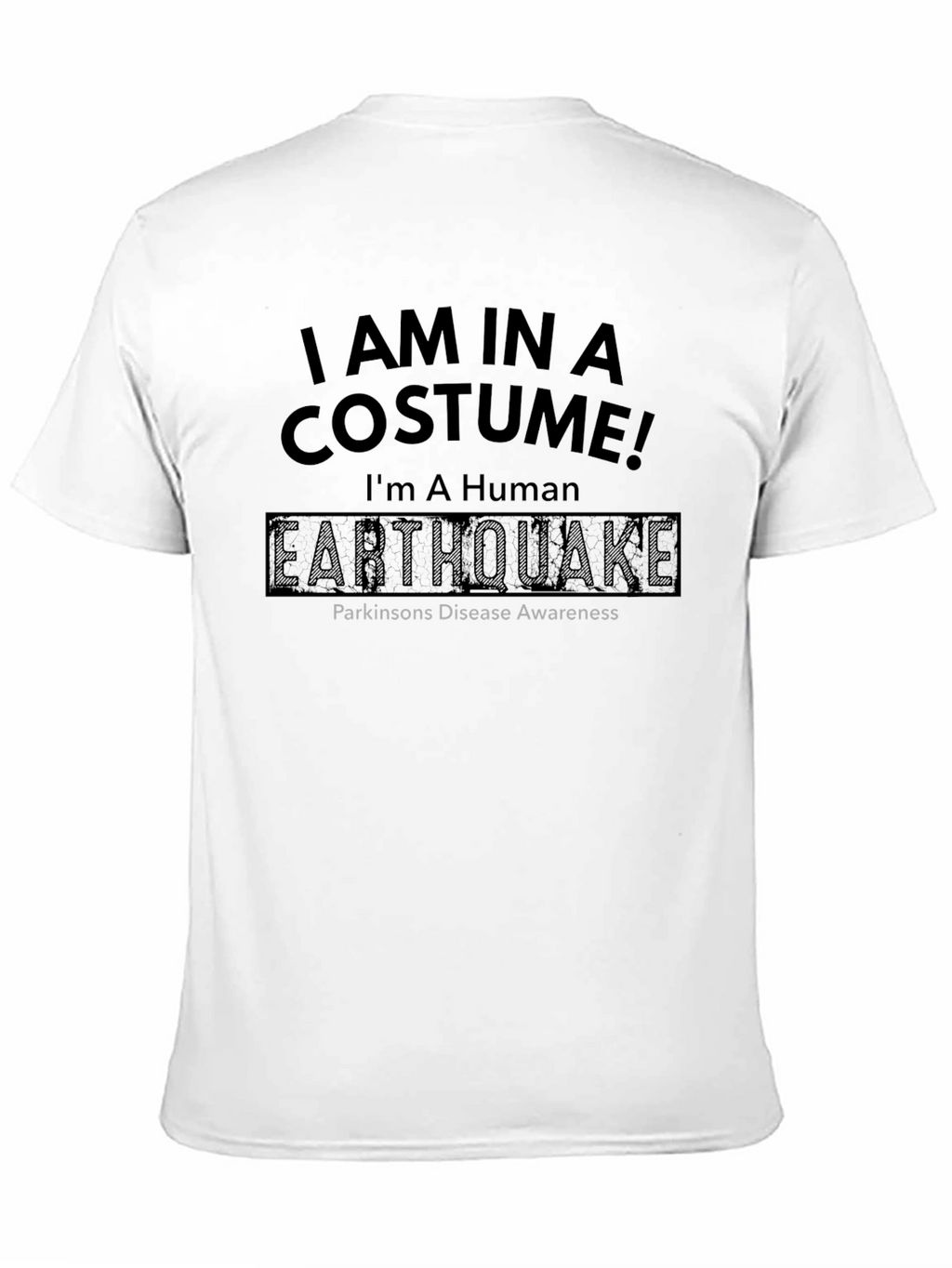 Human Earthquake Parkinsons Awareness T-Shirt