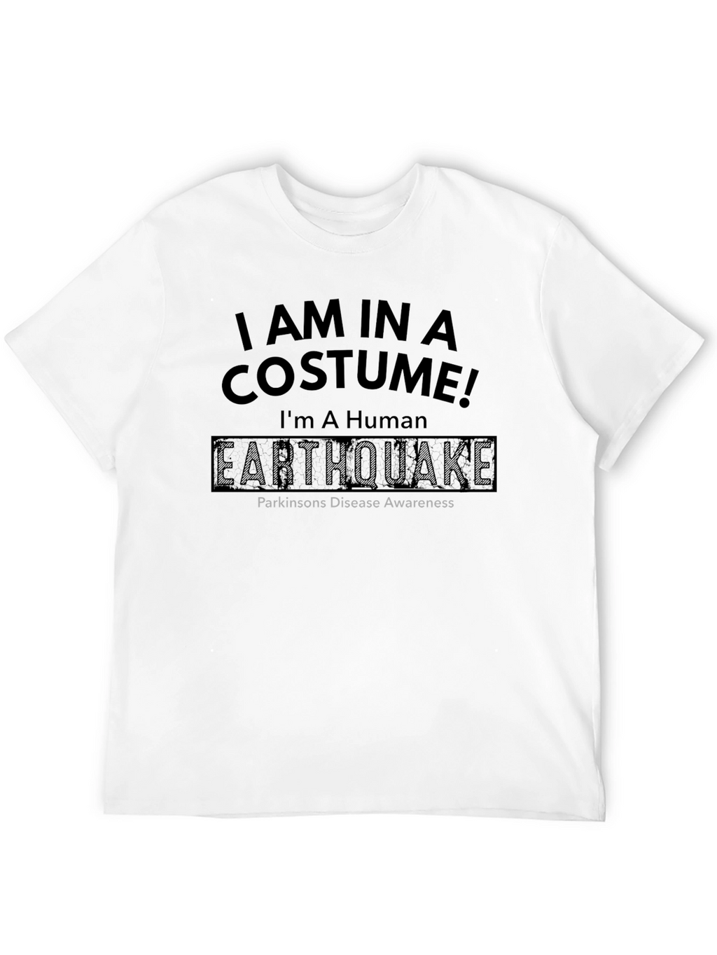Human Earthquake Parkinsons Awareness T-Shirt
