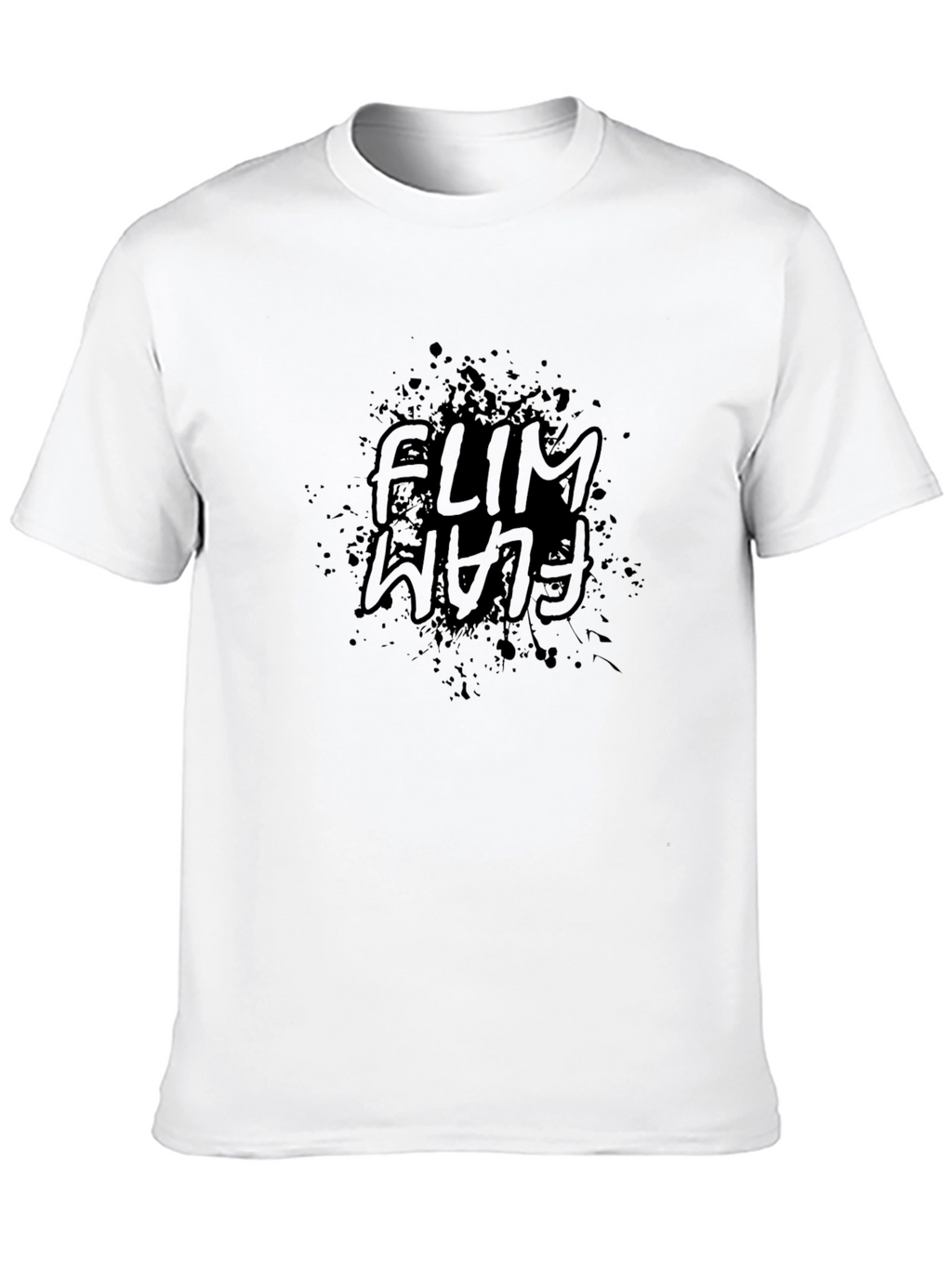 Flim Flam Black Graphic Tee - Casual Style