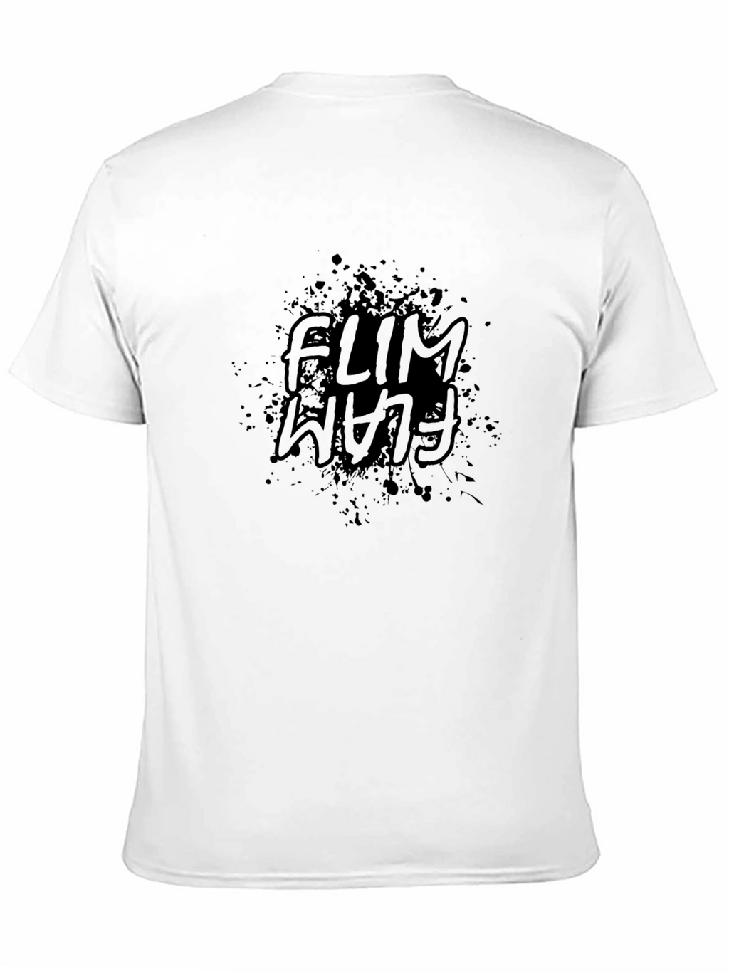 Flim Flam Black Graphic Tee - Casual Style