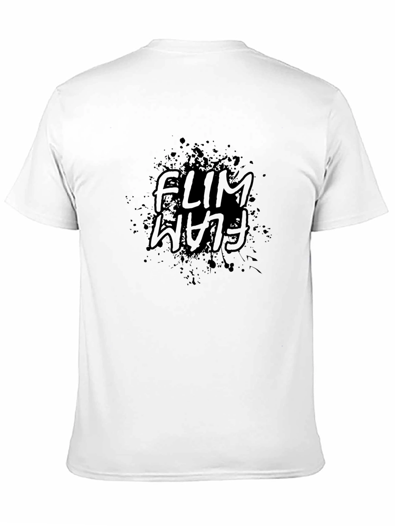 Flim Flam Black Graphic Tee - Casual Style