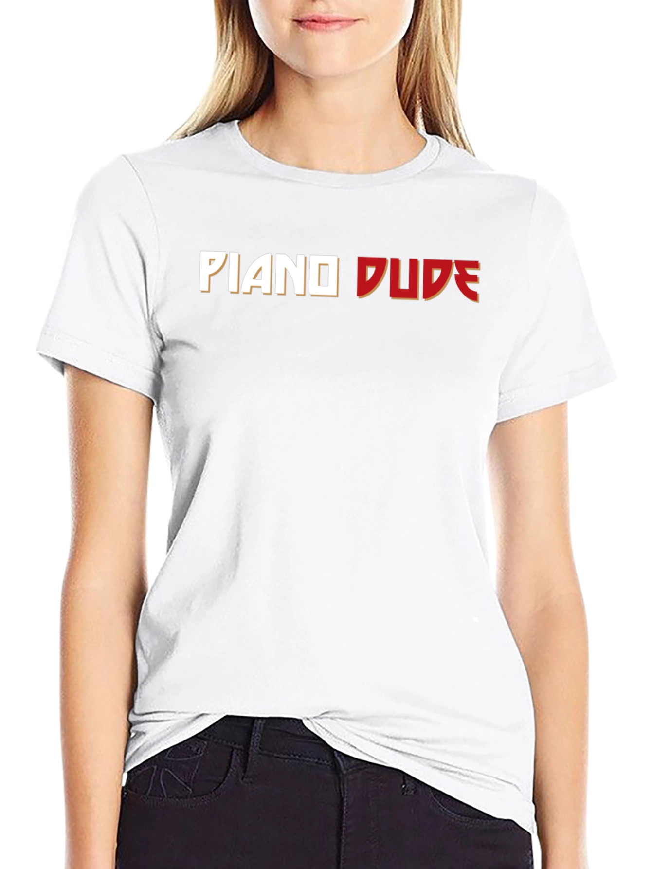 Piano Dude Graphic Tee