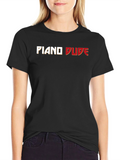 Piano Dude Graphic Tee