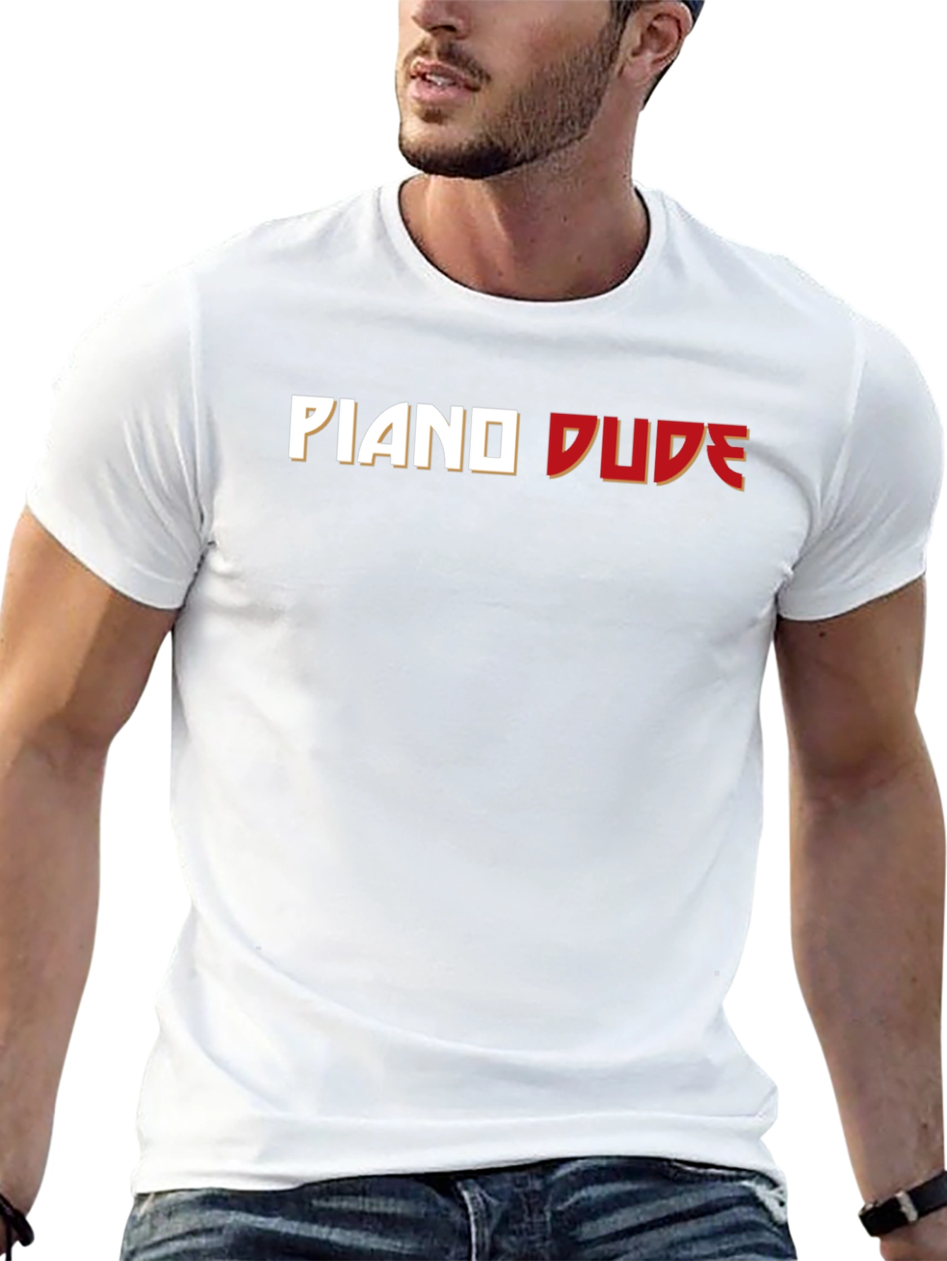 Piano Dude Graphic Tee