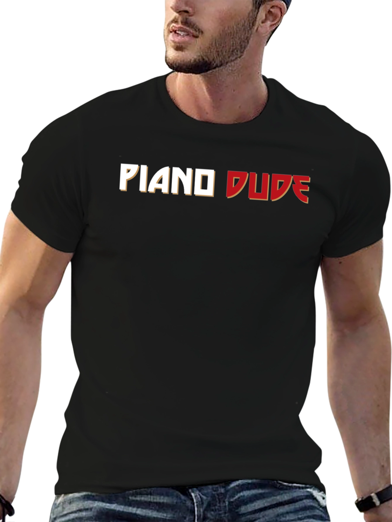 Piano Dude Graphic Tee