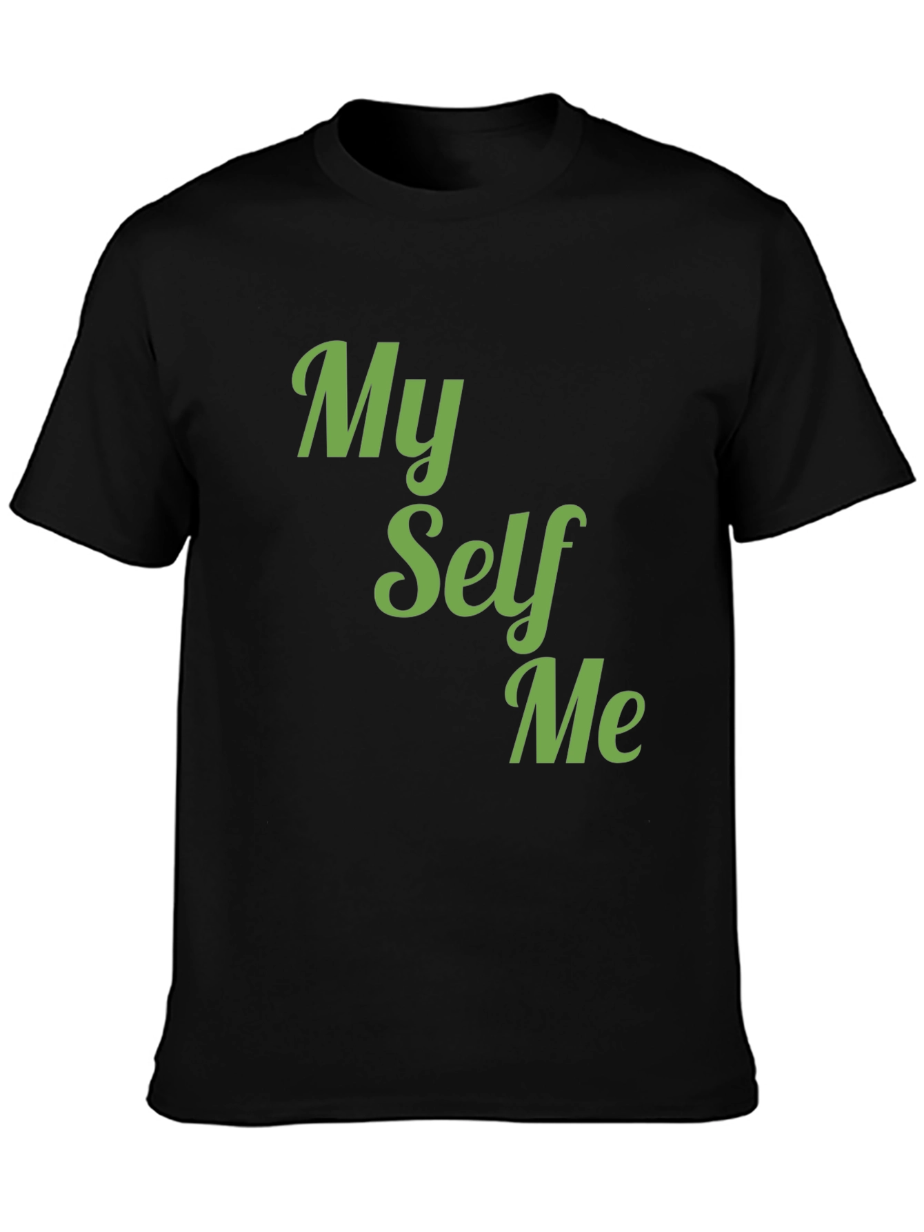 My Self Me Graphic Tee - Soft Cotton Blend T-Shirt