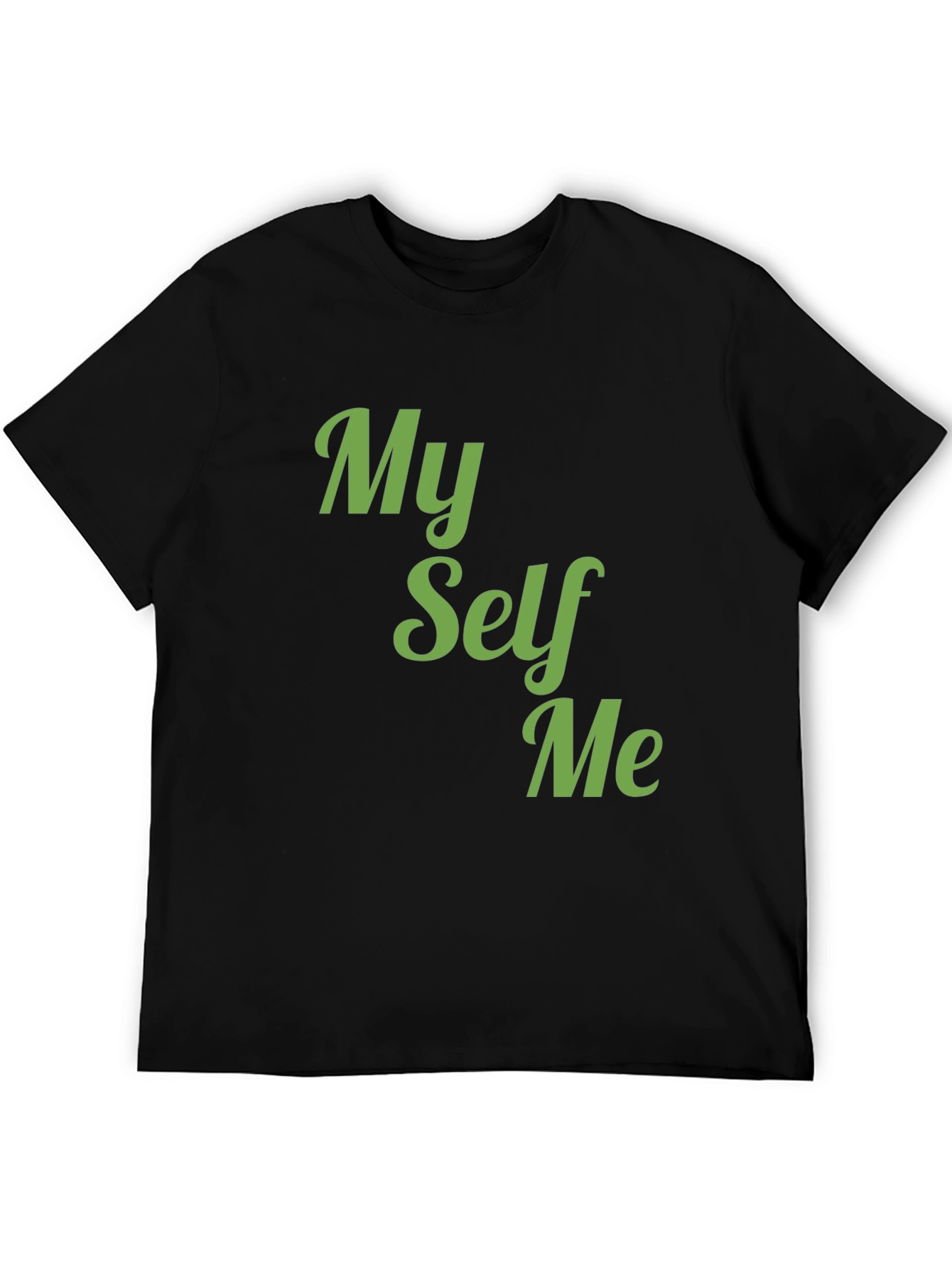 My Self Me Graphic Tee - Soft Cotton Blend T-Shirt